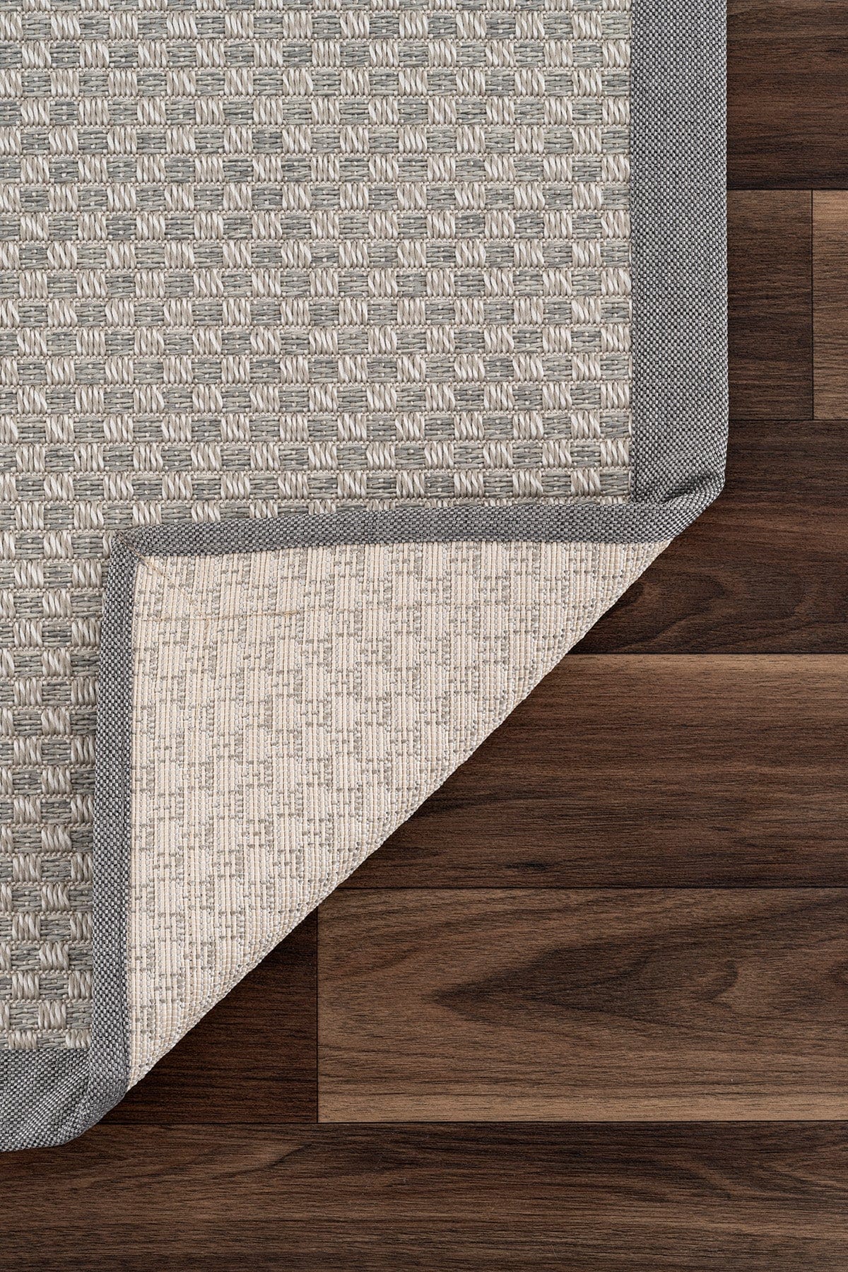 Sisalo Border Cream Grey Sisal Rug Grey Border B3416B