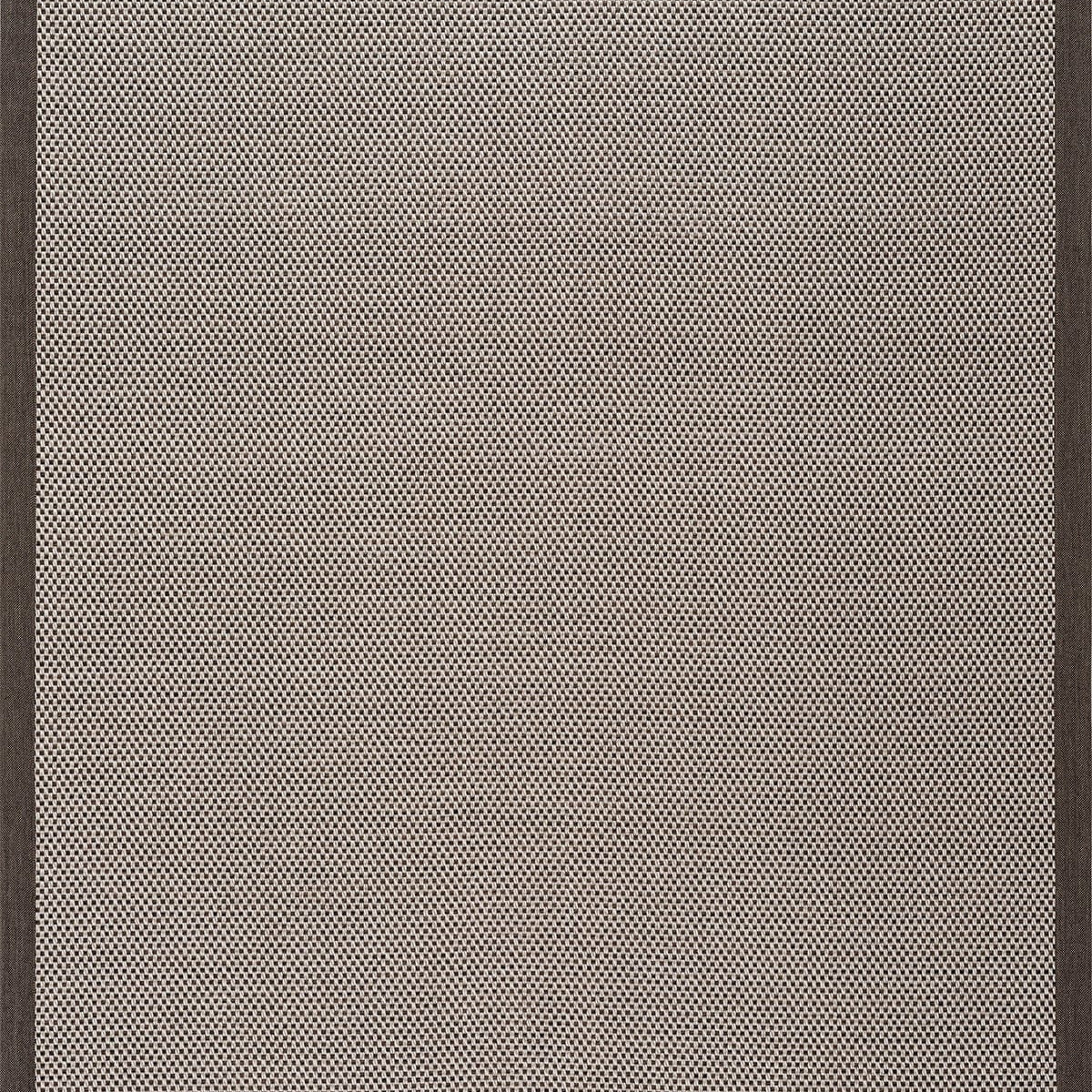 Sisalo Bordure Krem Kahve Sisal Halı Kahve Bordür B3417D