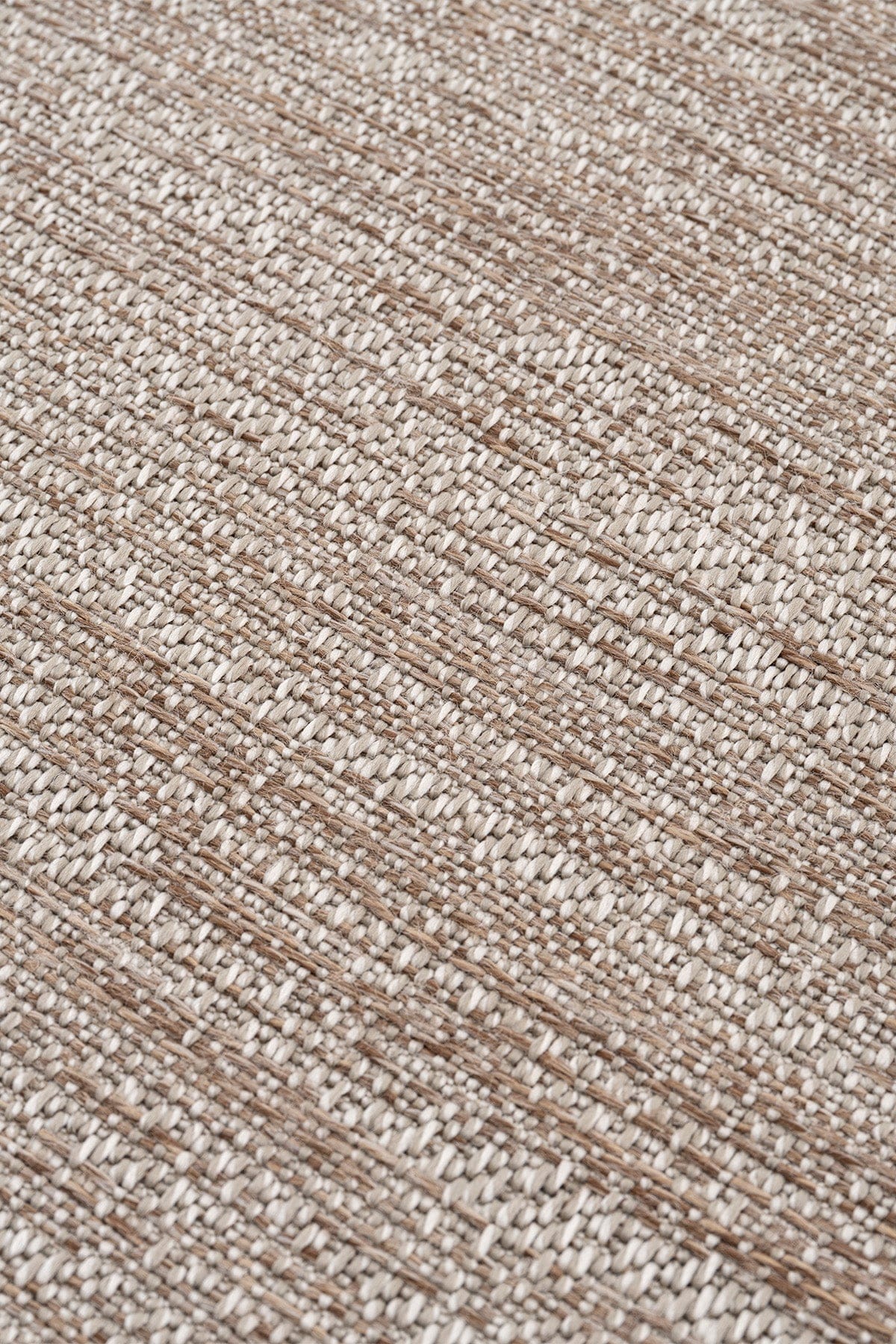 Sisalo Bordure Krem Natural Bordürlü Dış Mekan Balkon Teras Bahçe Halısı B3418C