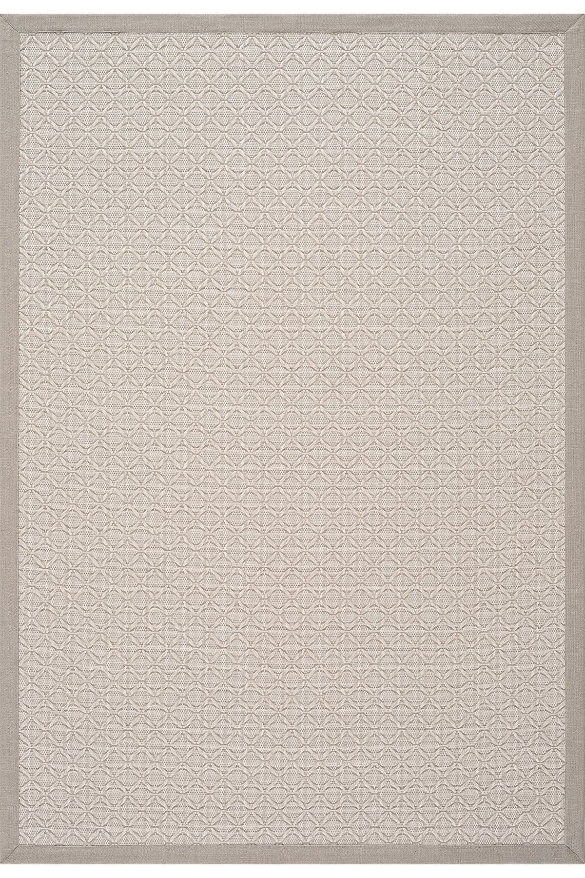 Sisalo Bordure Krem Sisal Halı Krem Bordür B3422A