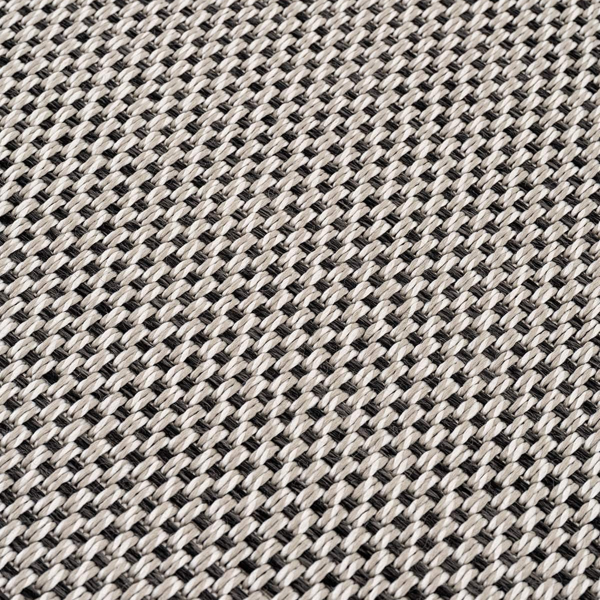Sisalo Border Cream Black Sisal Rug Black Border B3417E