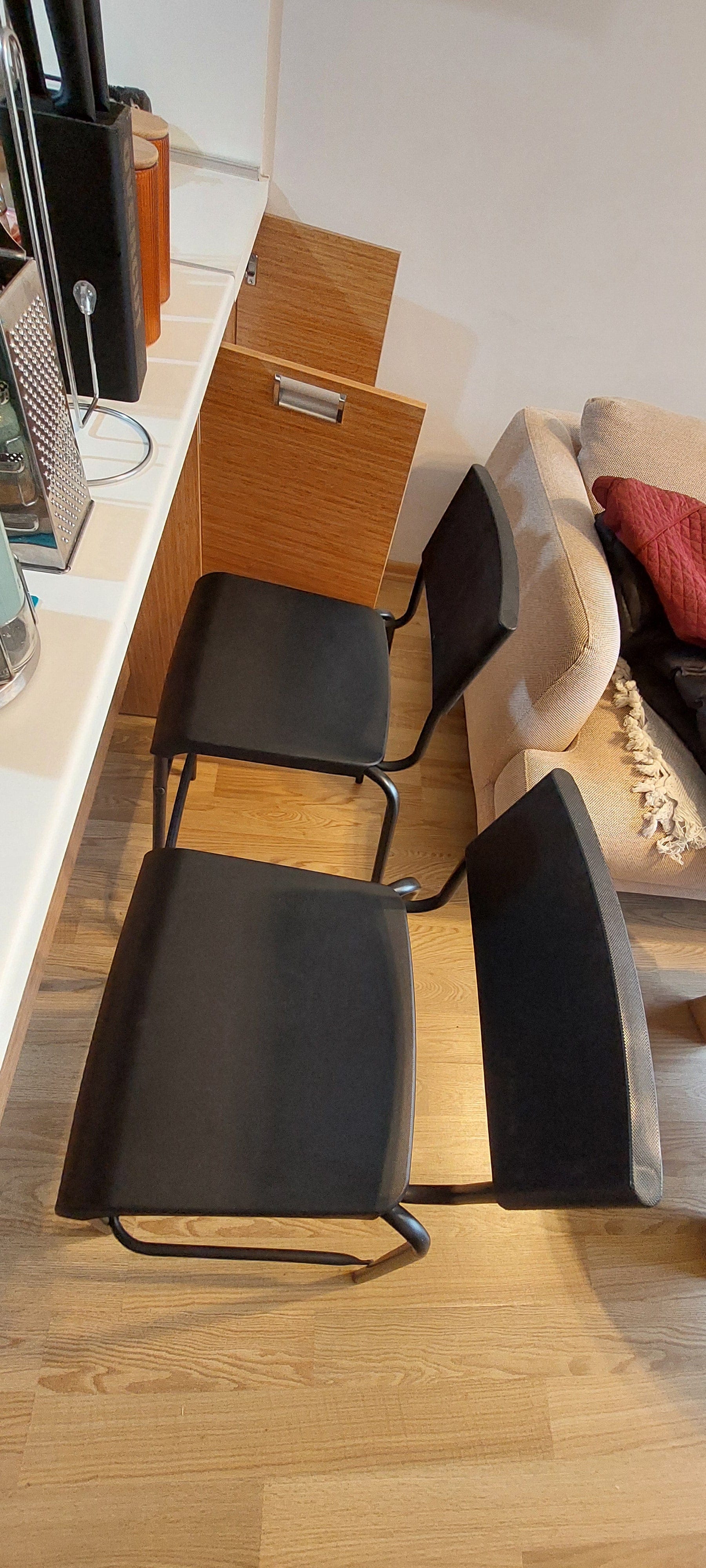Stig Bar Stool Black 11422