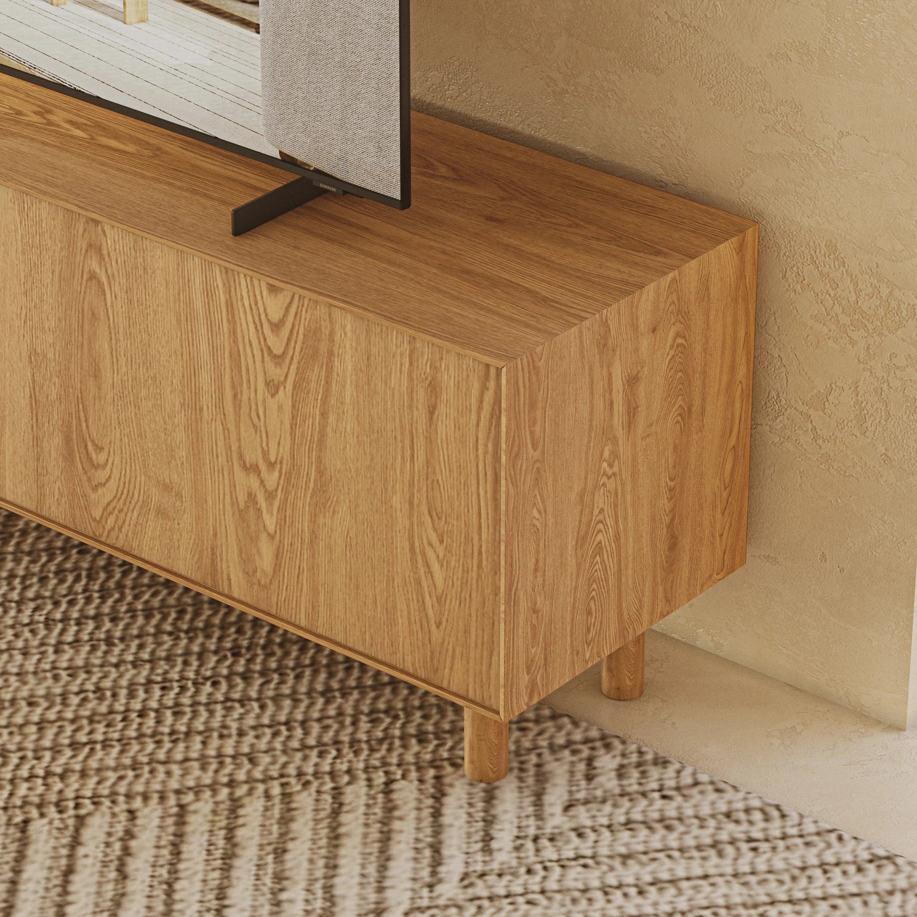 Suprema Meşe TV Ünitesi 140 cm Ahşap