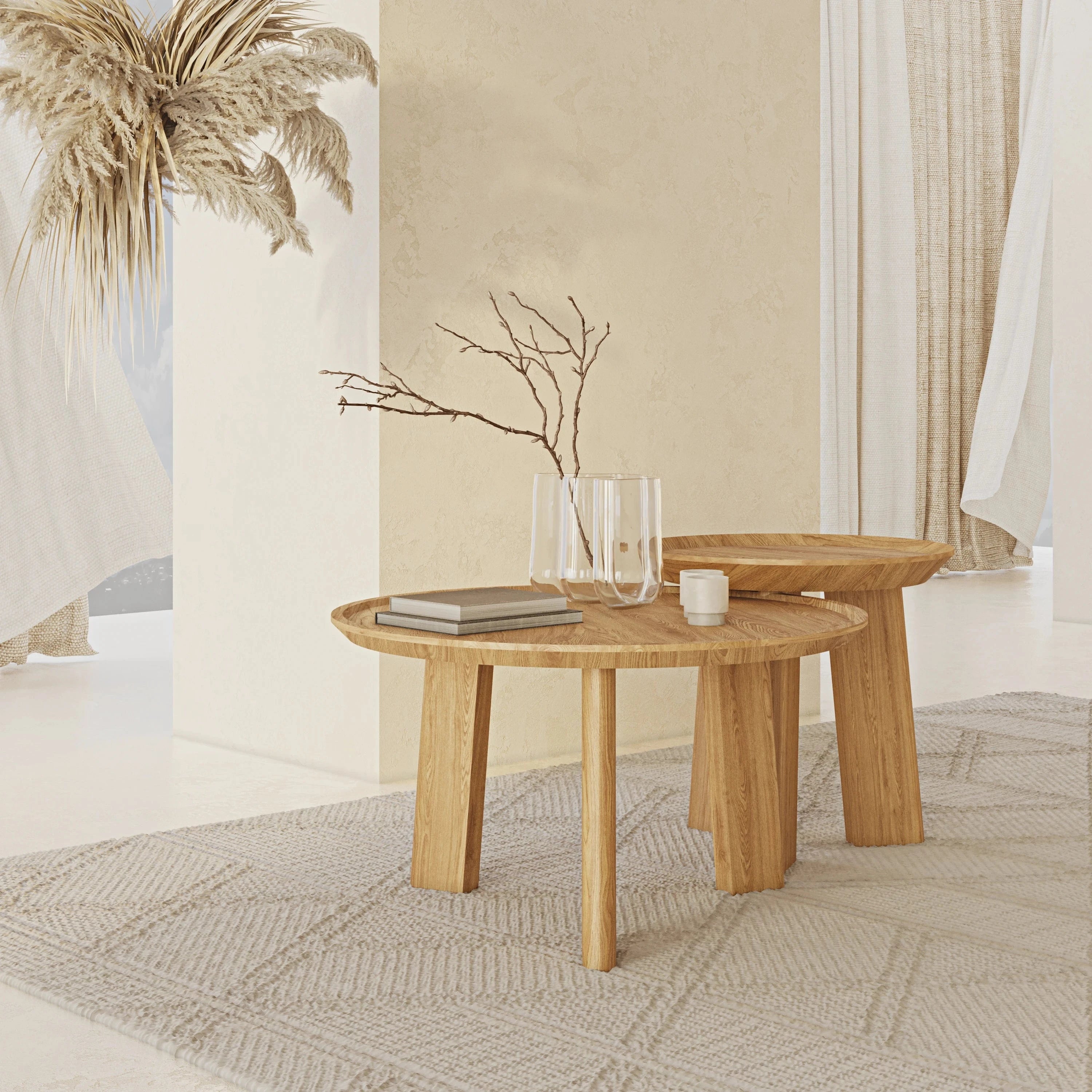 Tate Meşe Orta Sehpa