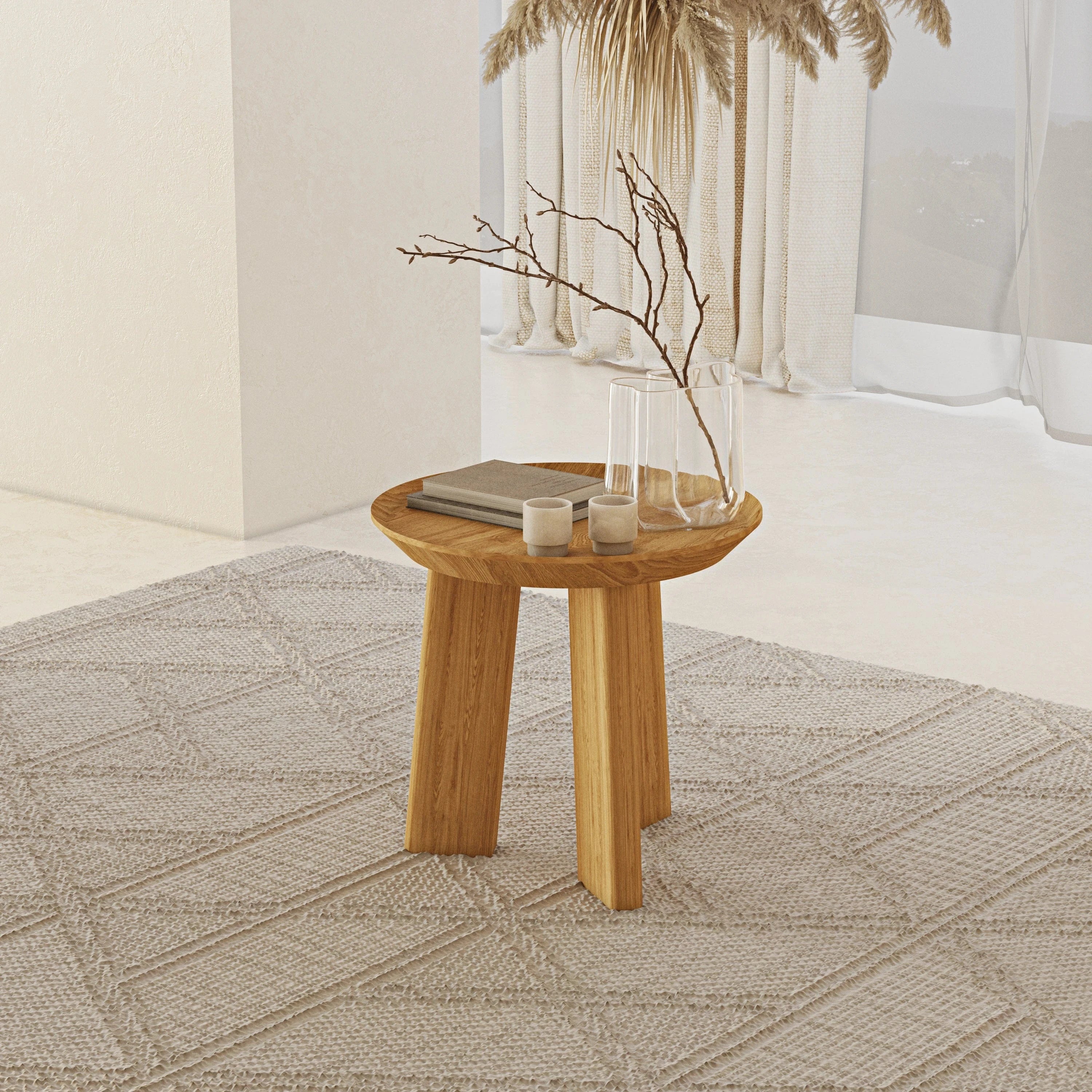 Tate Meşe Yan Sehpa