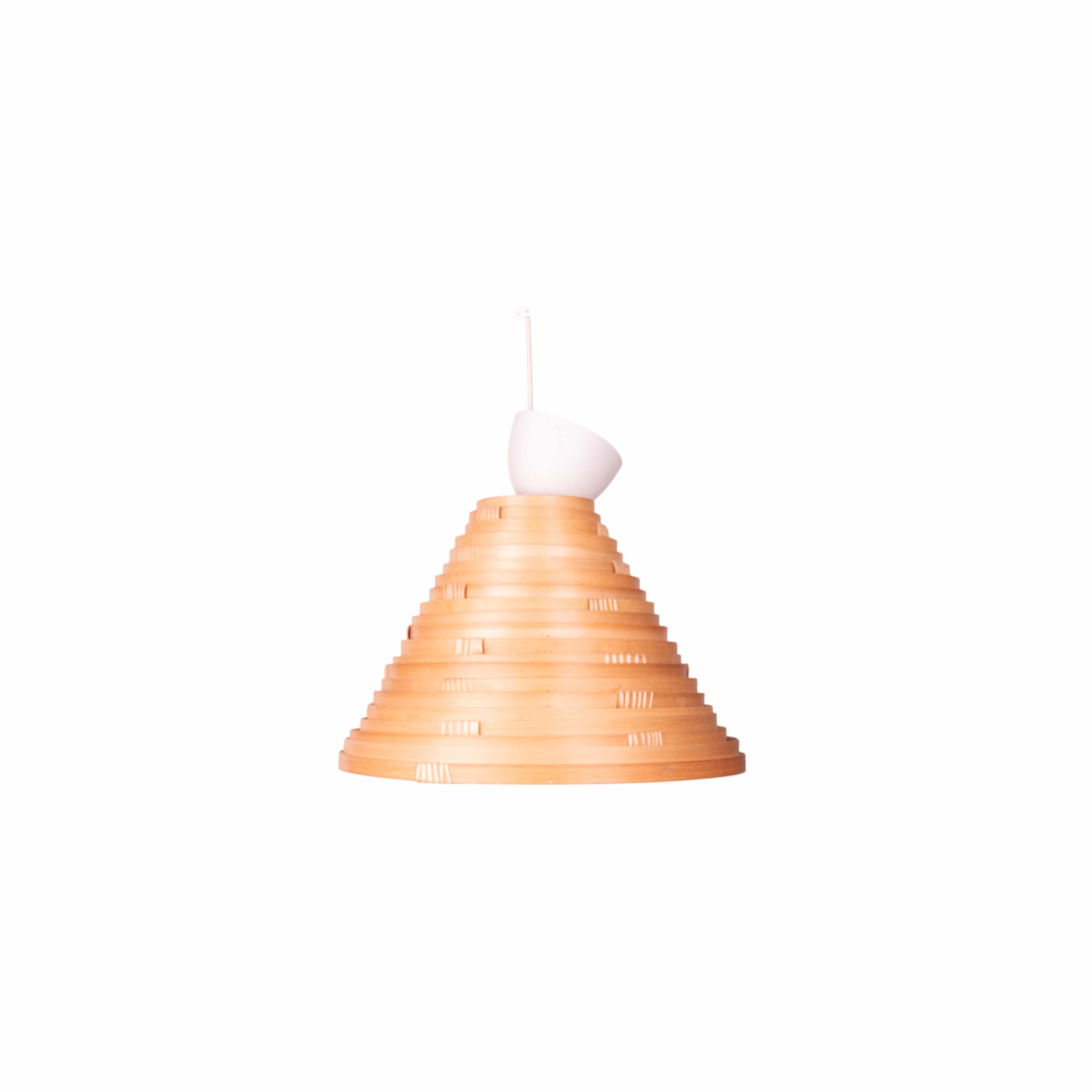 Single Wicker Chandelier 11359