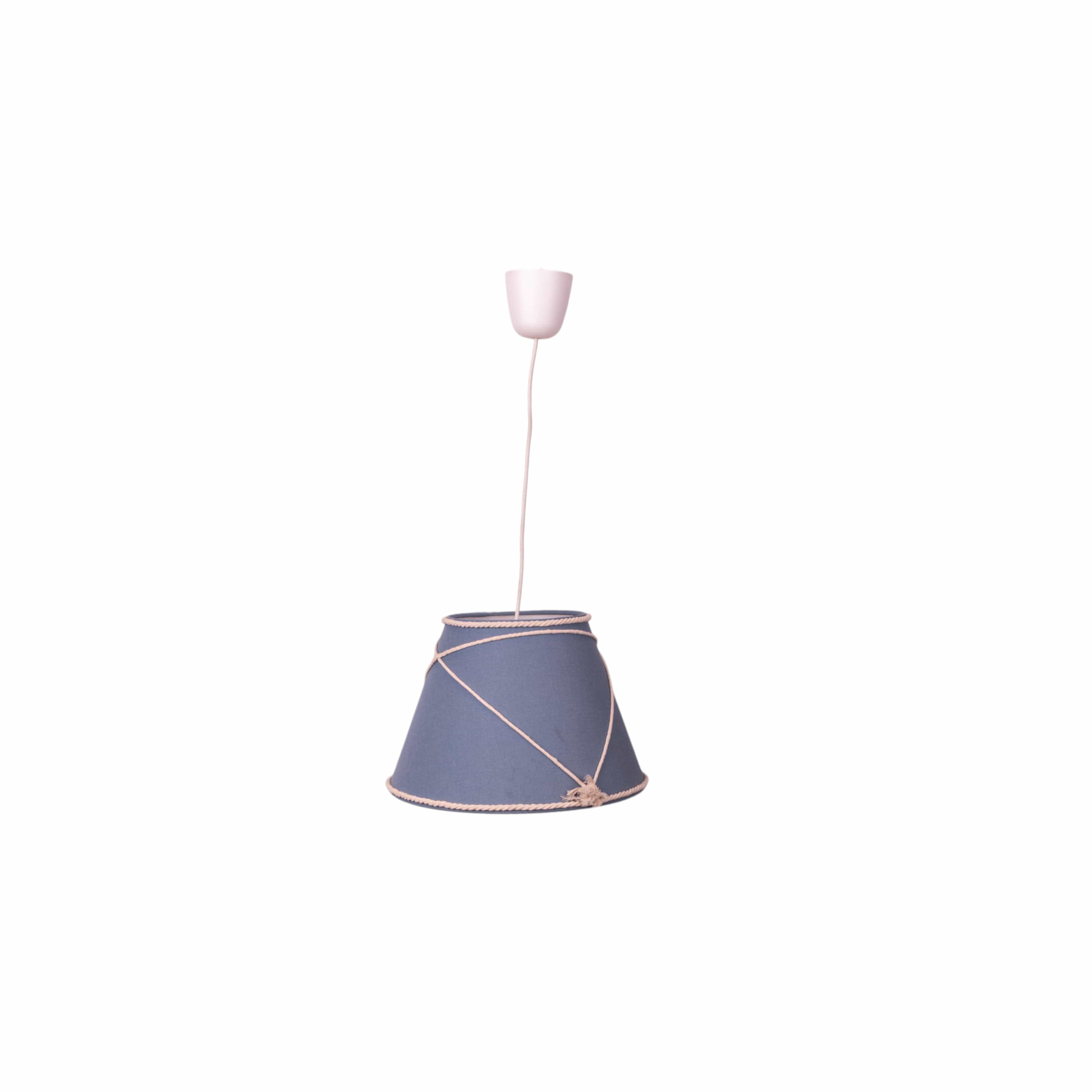 Single Blue Hat Chandelier 11331