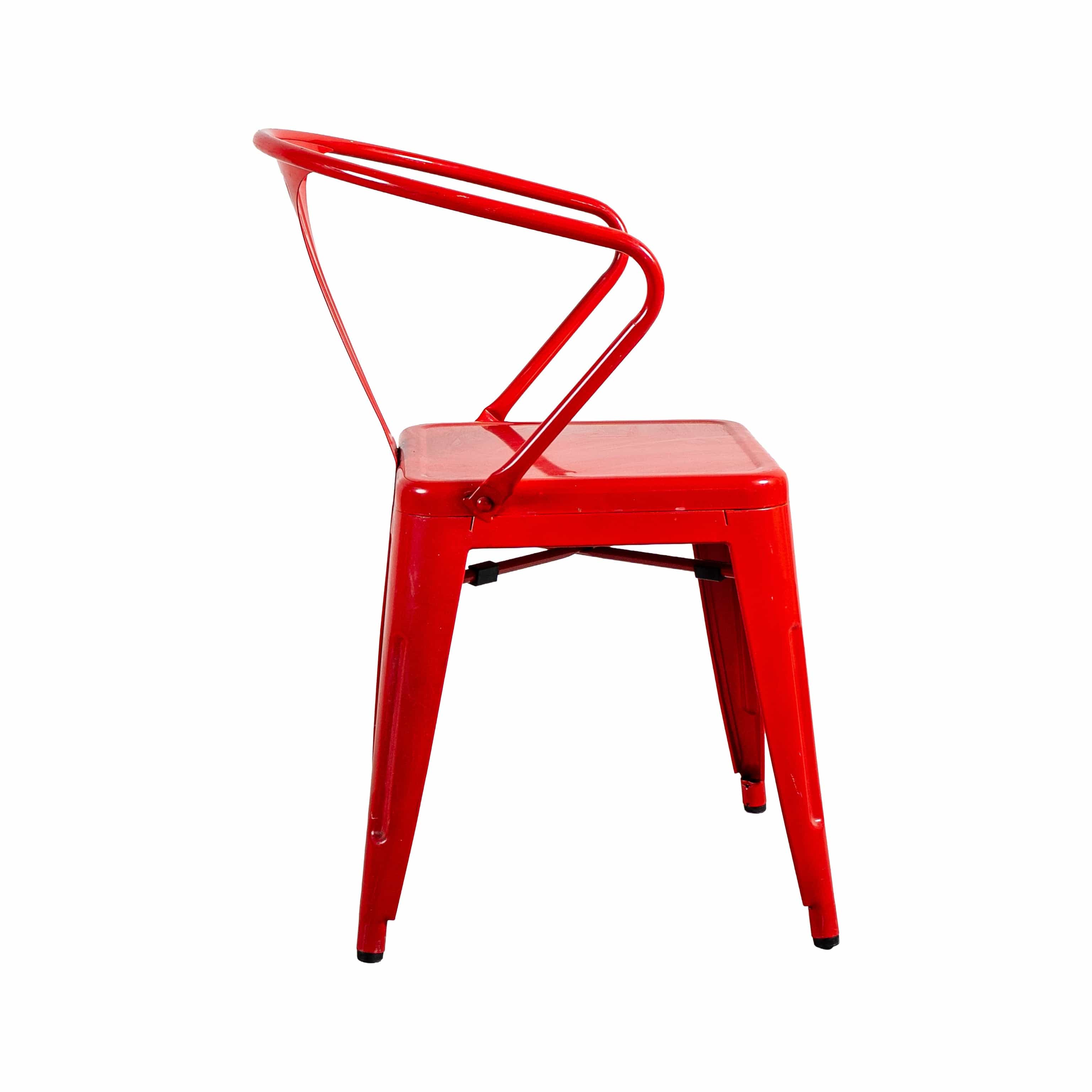 Tolix Kırmızı Sandalye 10173