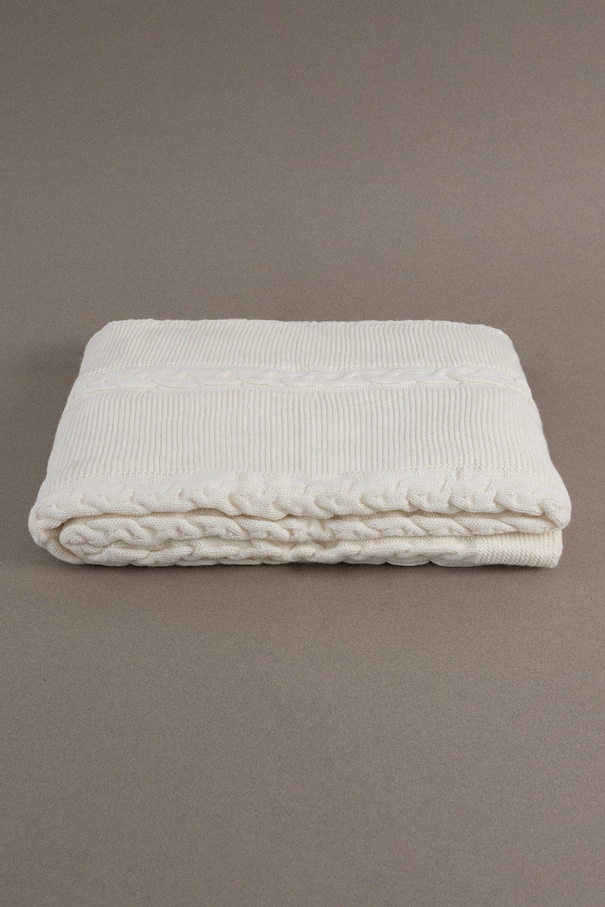 Trenza Cream Double Blanket 200x220 15025