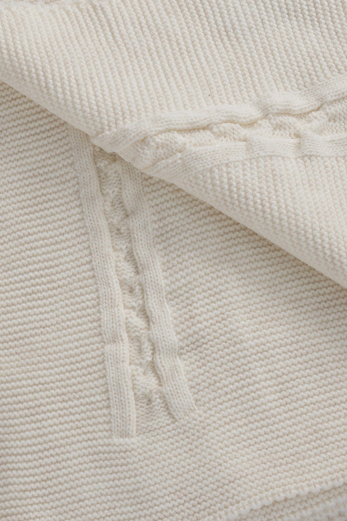 Trenza Cream Double Blanket 200x220 15025