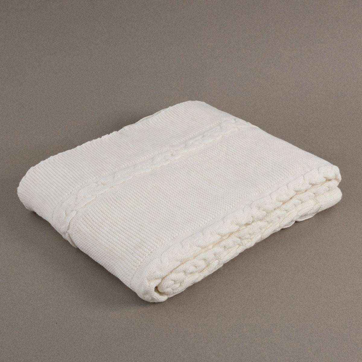 Trenza Krem Çift Kişilik Battaniye 200x220 15025