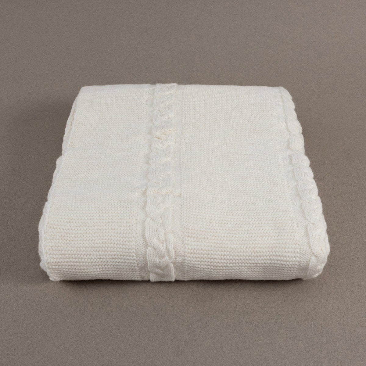 Trenza Krem Çift Kişilik Battaniye 200x220 15025