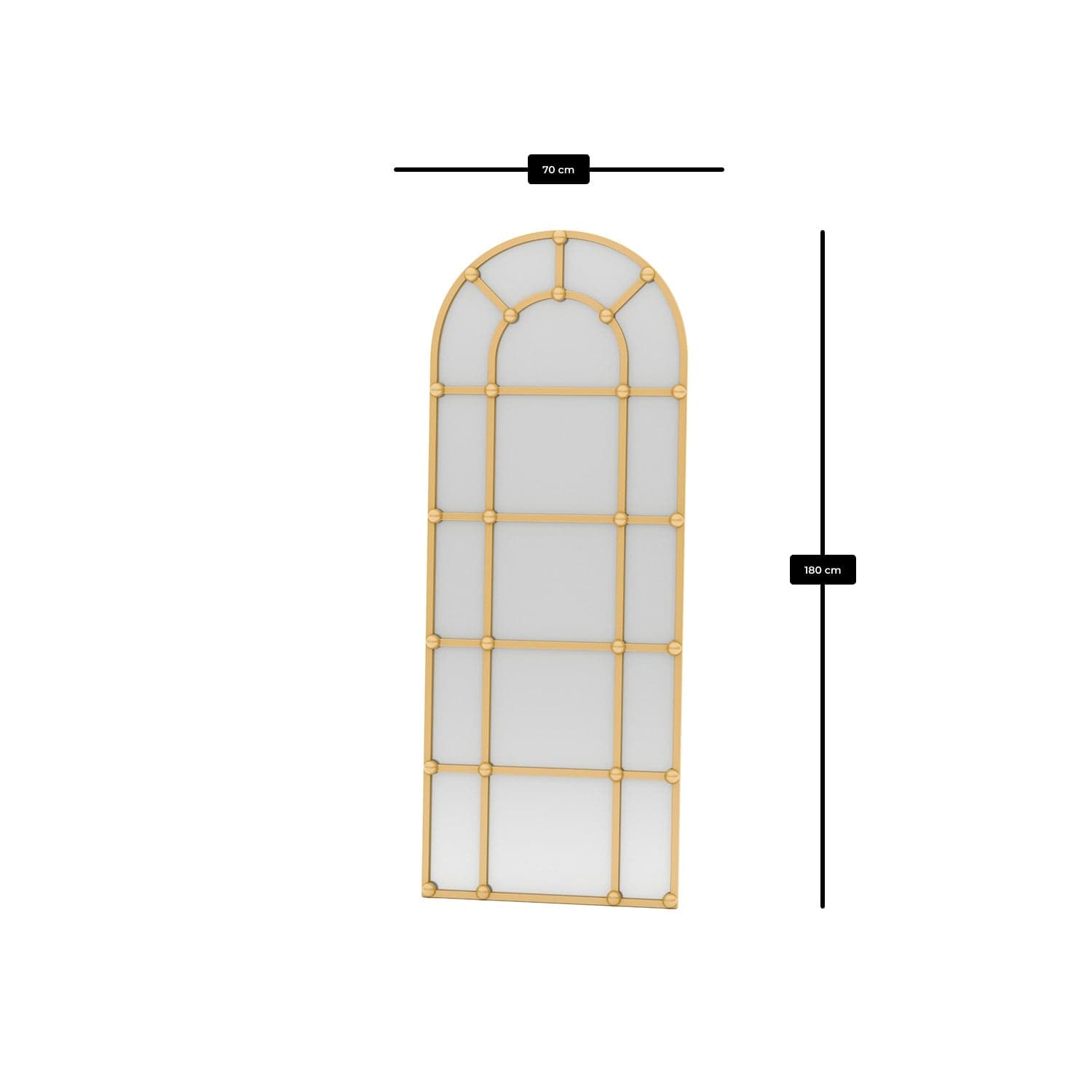 Tuhams Nora Boy Aynası Metal