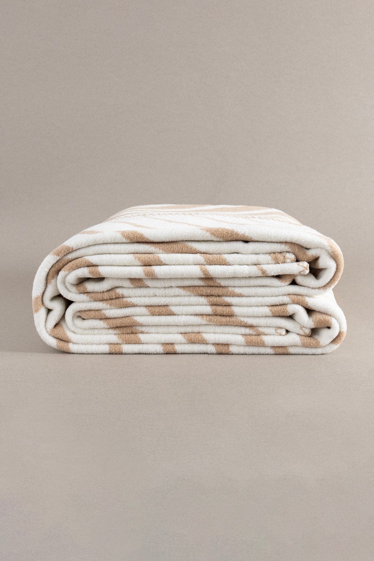 Twin Blanket Soft Cotton Single Blanket Coffee Cream 150 x 200 5032A
