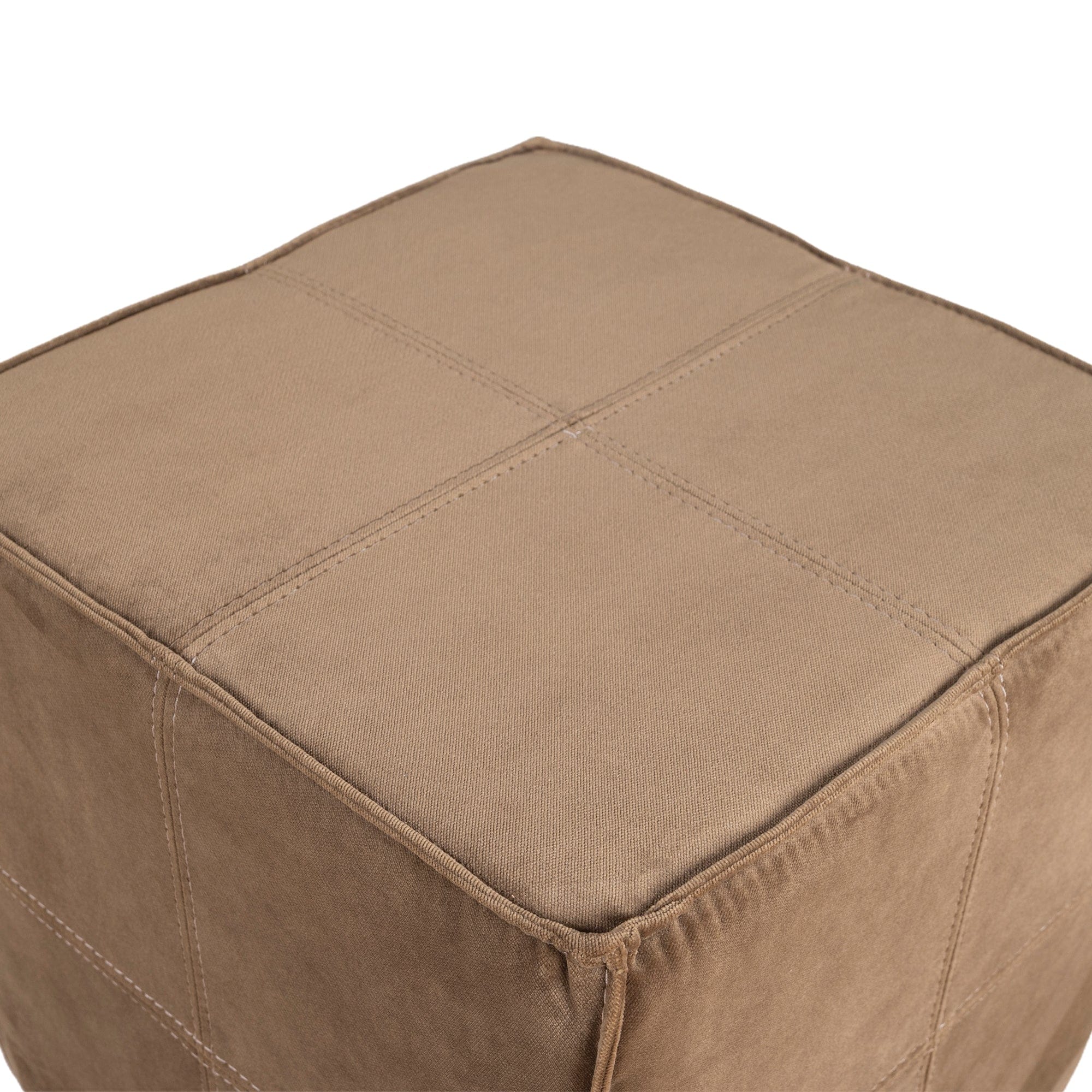 Vectra Velvet Pouffe