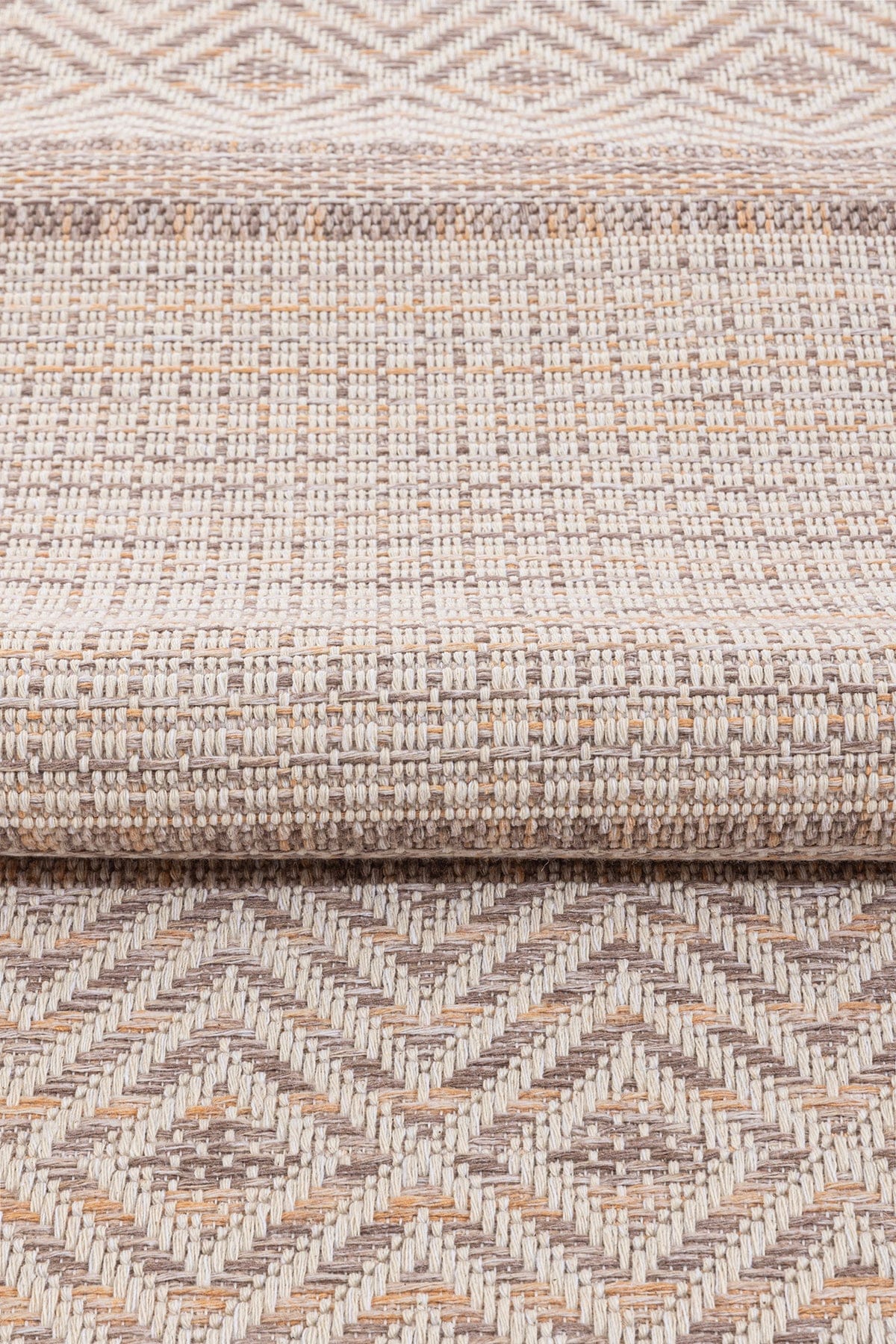 Vivaldi Coffee Cinnamon Modern Rug A0057A