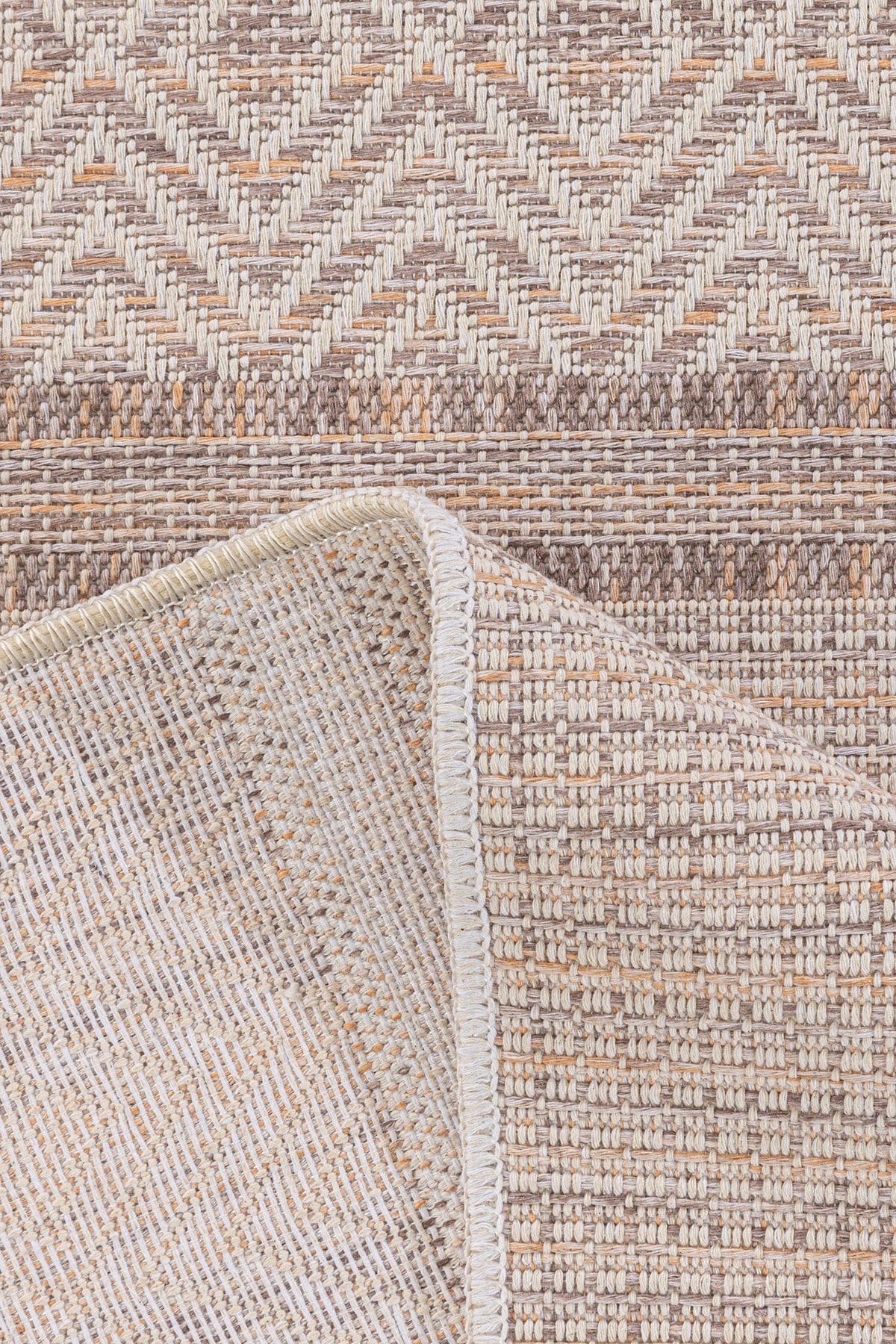 Vivaldi Coffee Cinnamon Modern Rug A0057A