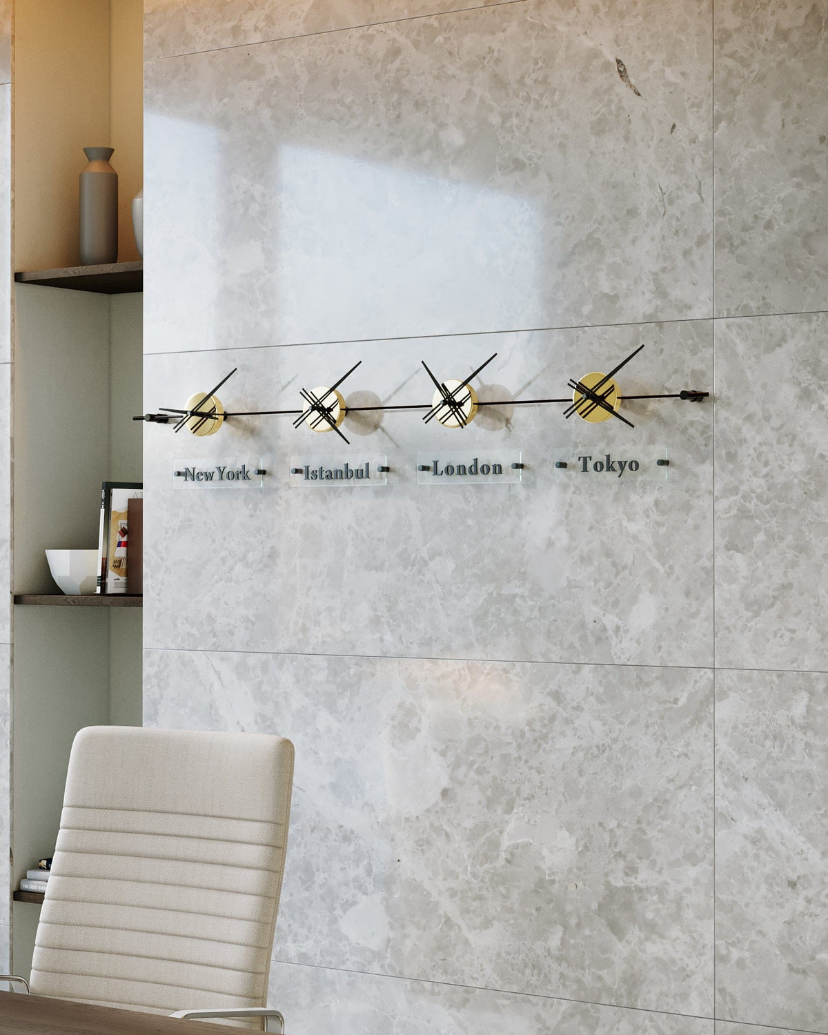 wall world clocks