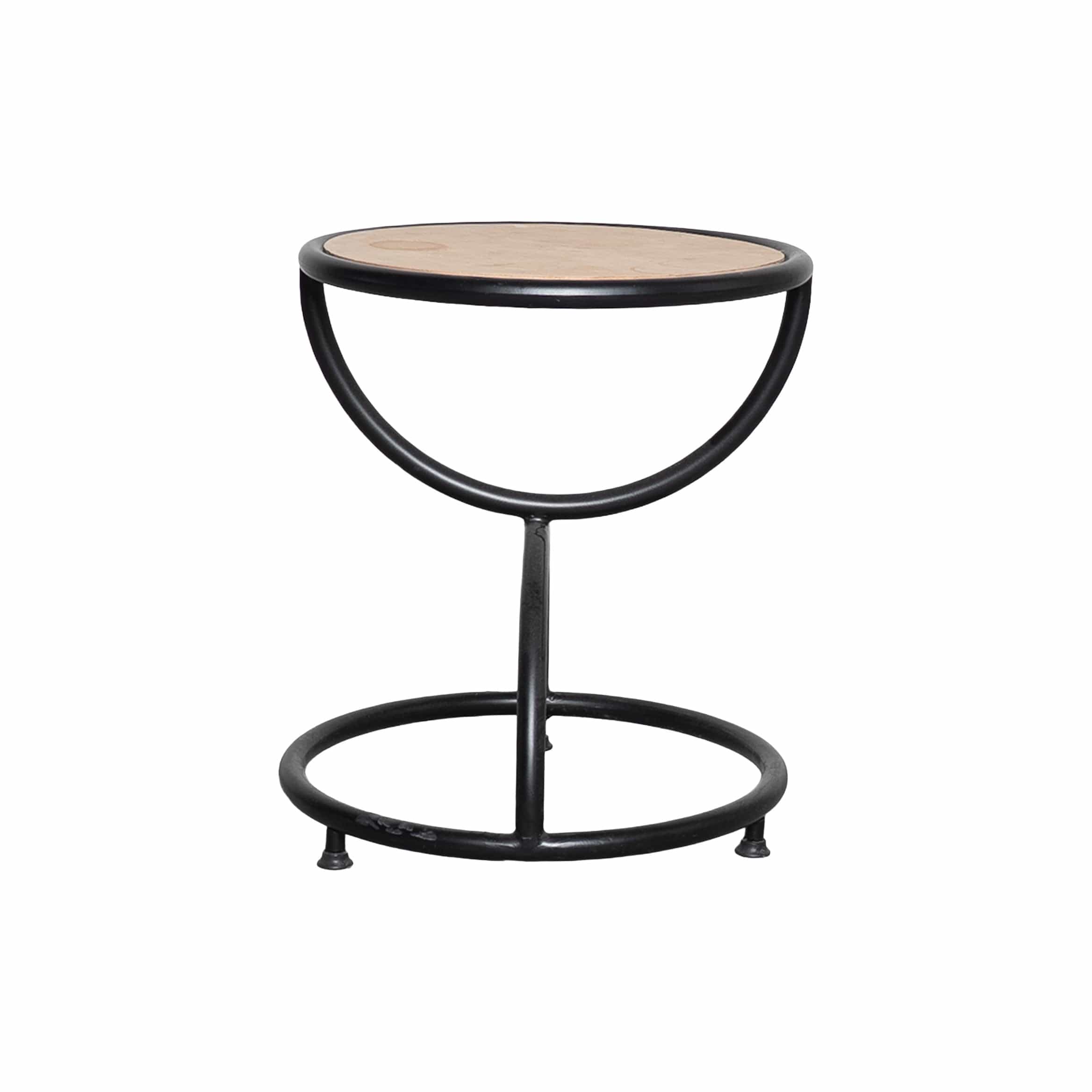 Yuvarlak Orta Sehpa Ahşap Meşe 10538