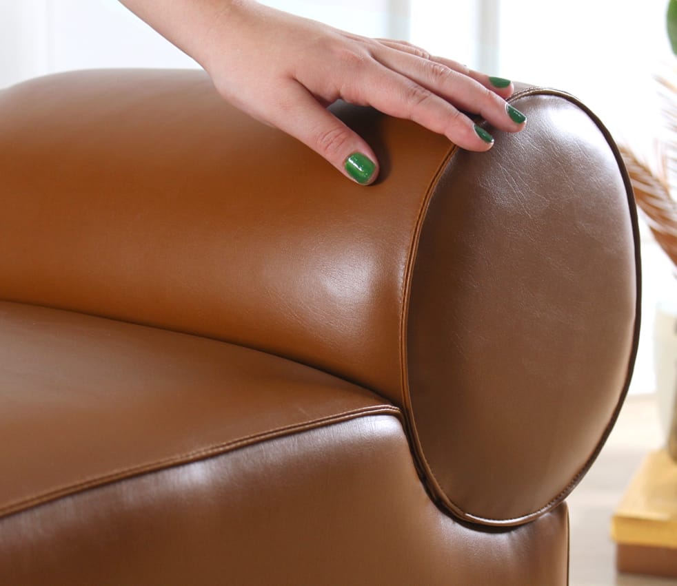 Yuvarlak Sırtlı Mini Puf