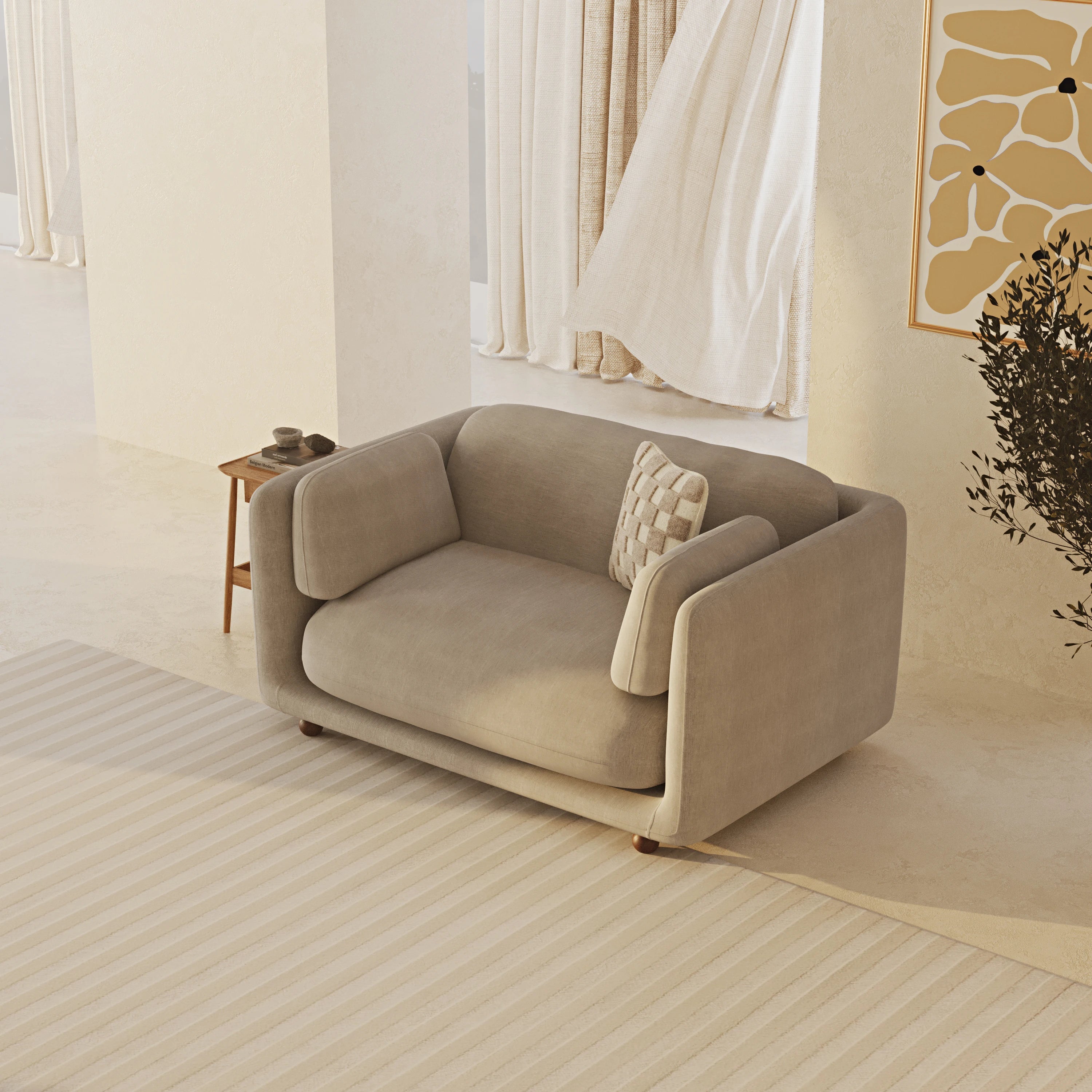 Flam Love Seat Rodos Keten