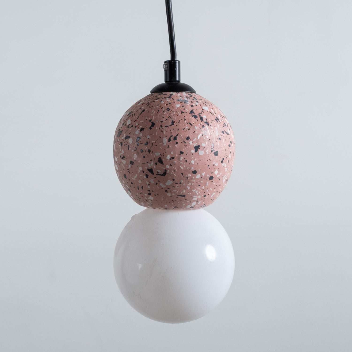 Bubble Pembe Seramik Sarkıt 0488