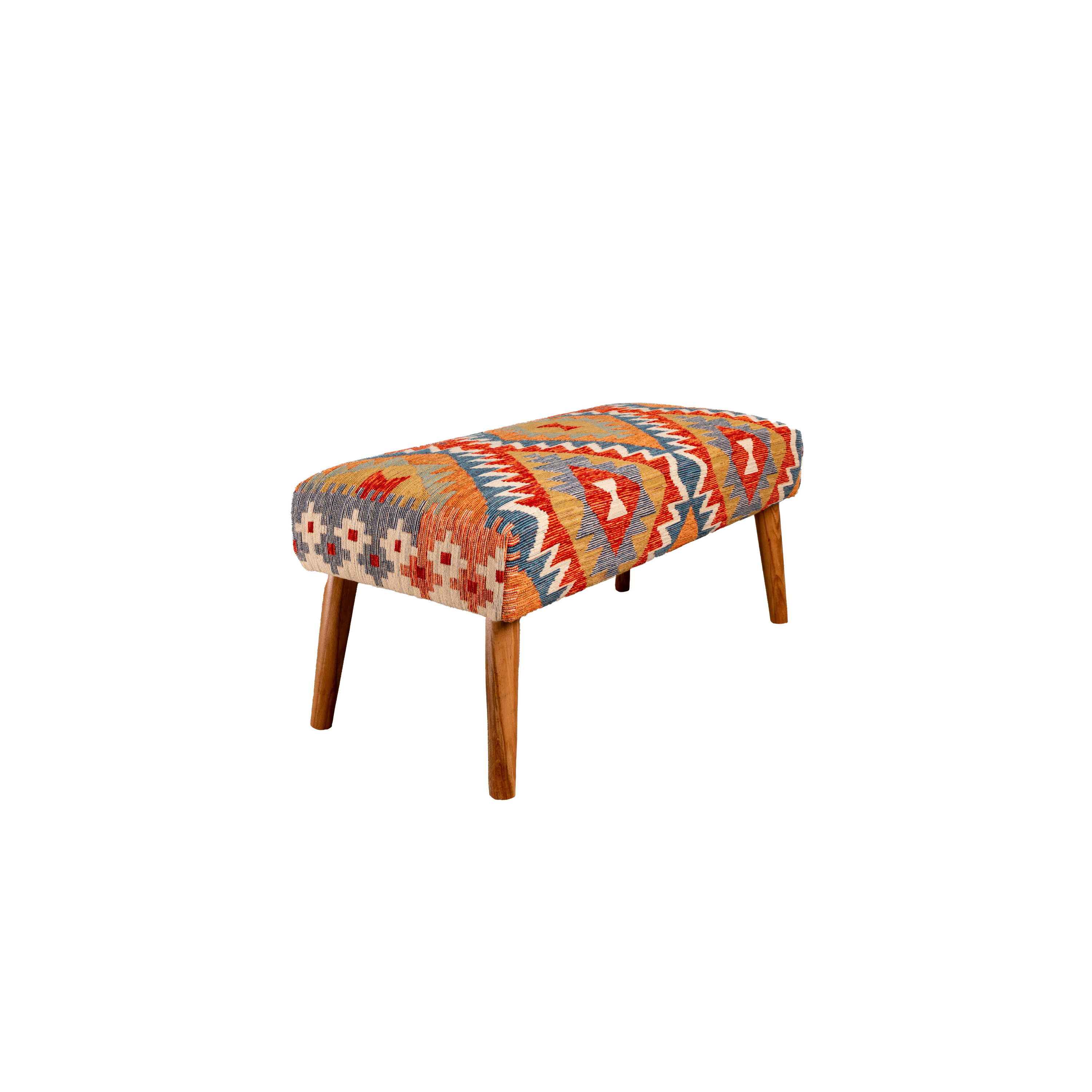 Etnik Desenli Bench