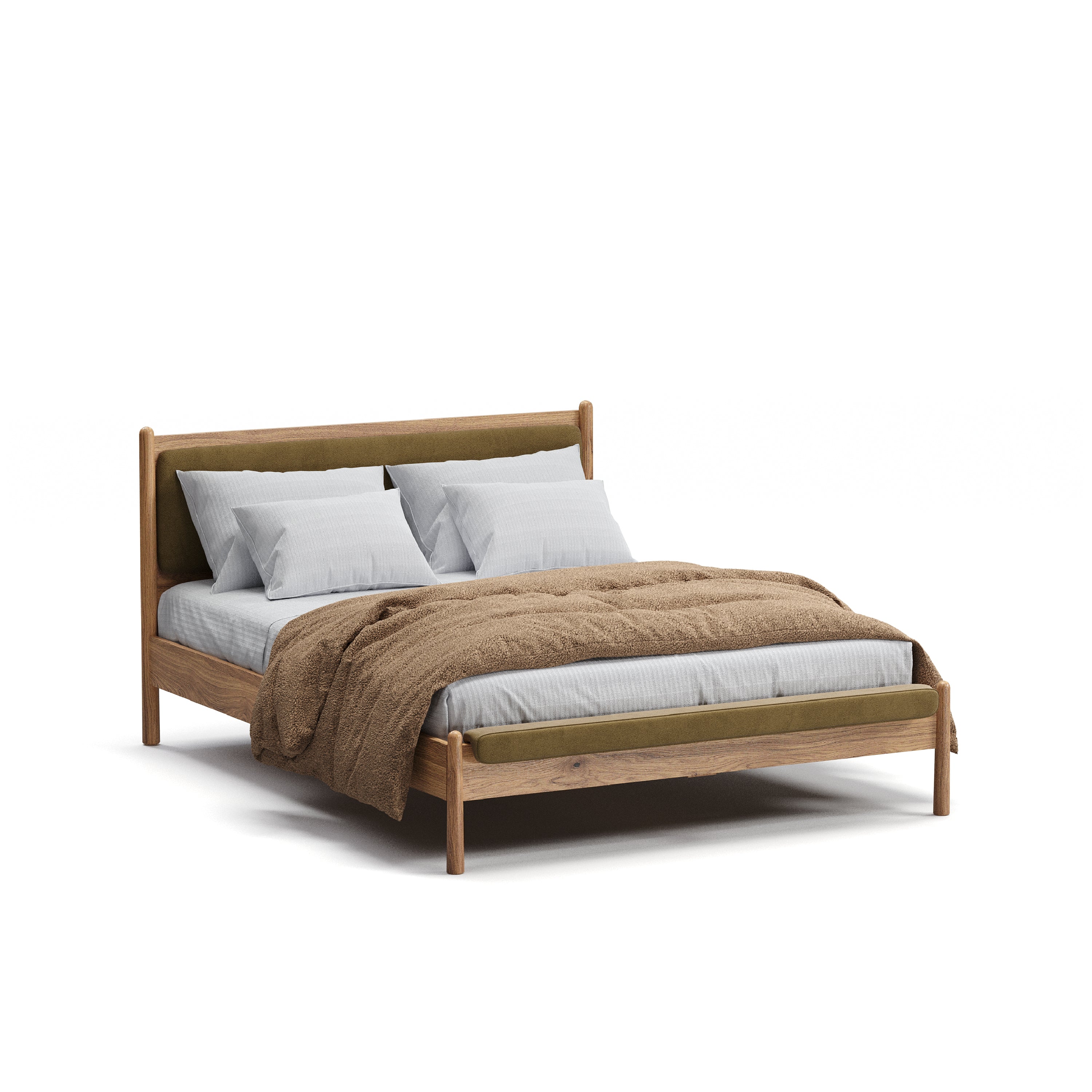 Finn 160x200 Karyola+Yatak+Uyku Seti Takımı