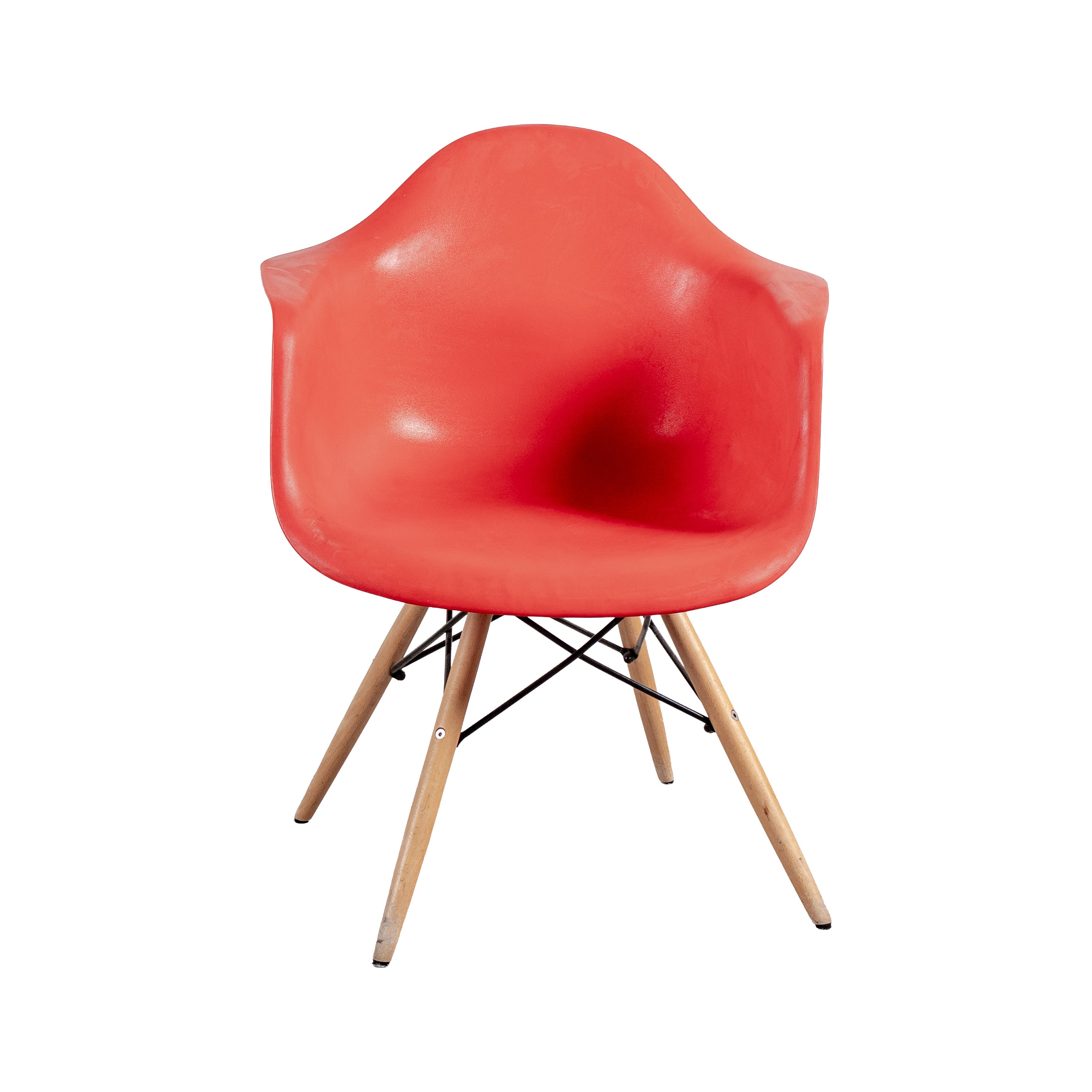 Eames Kollu Sandalye Kırmızı 10172