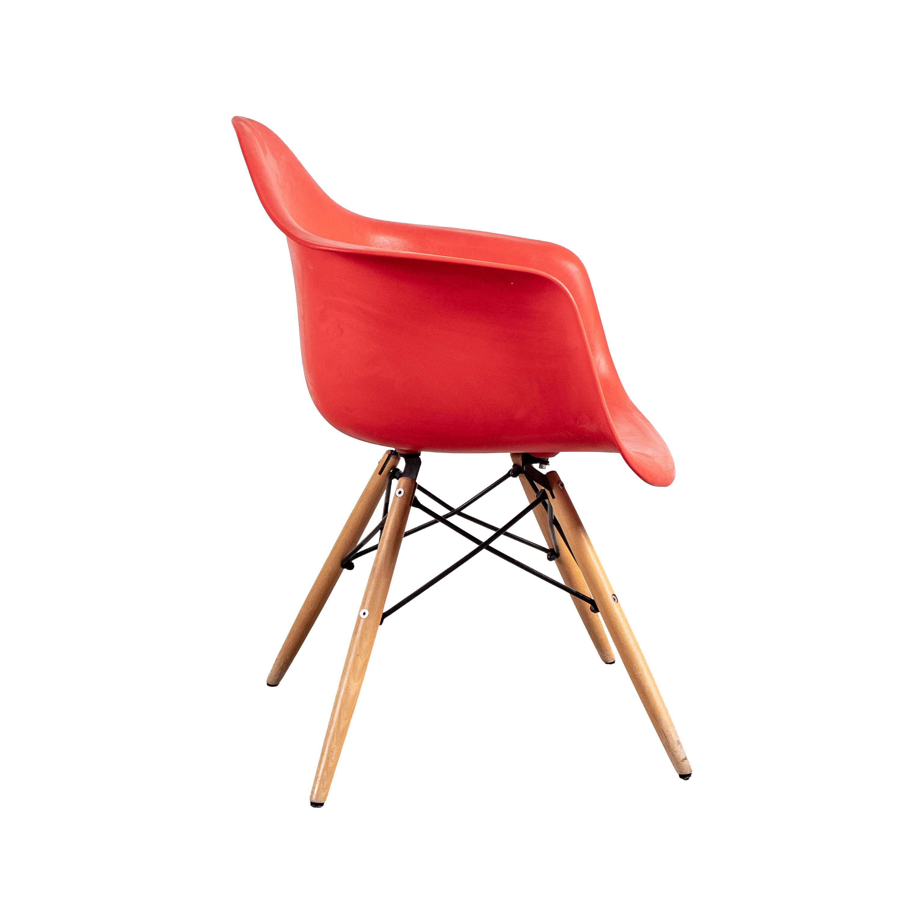 Eames Kollu Sandalye Kırmızı 10172