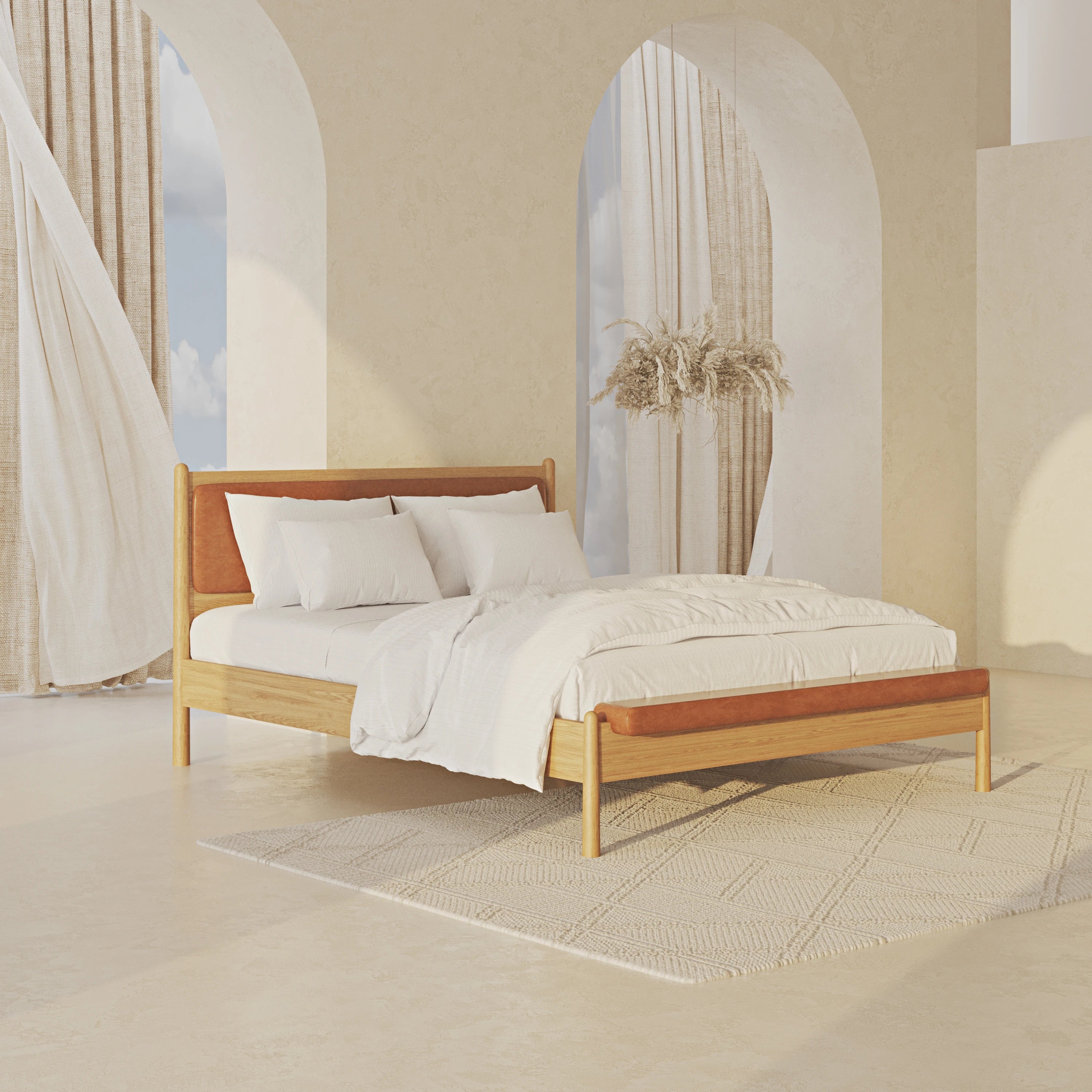 Finn 160x200 Karyola+Yatak+Uyku Seti Takımı