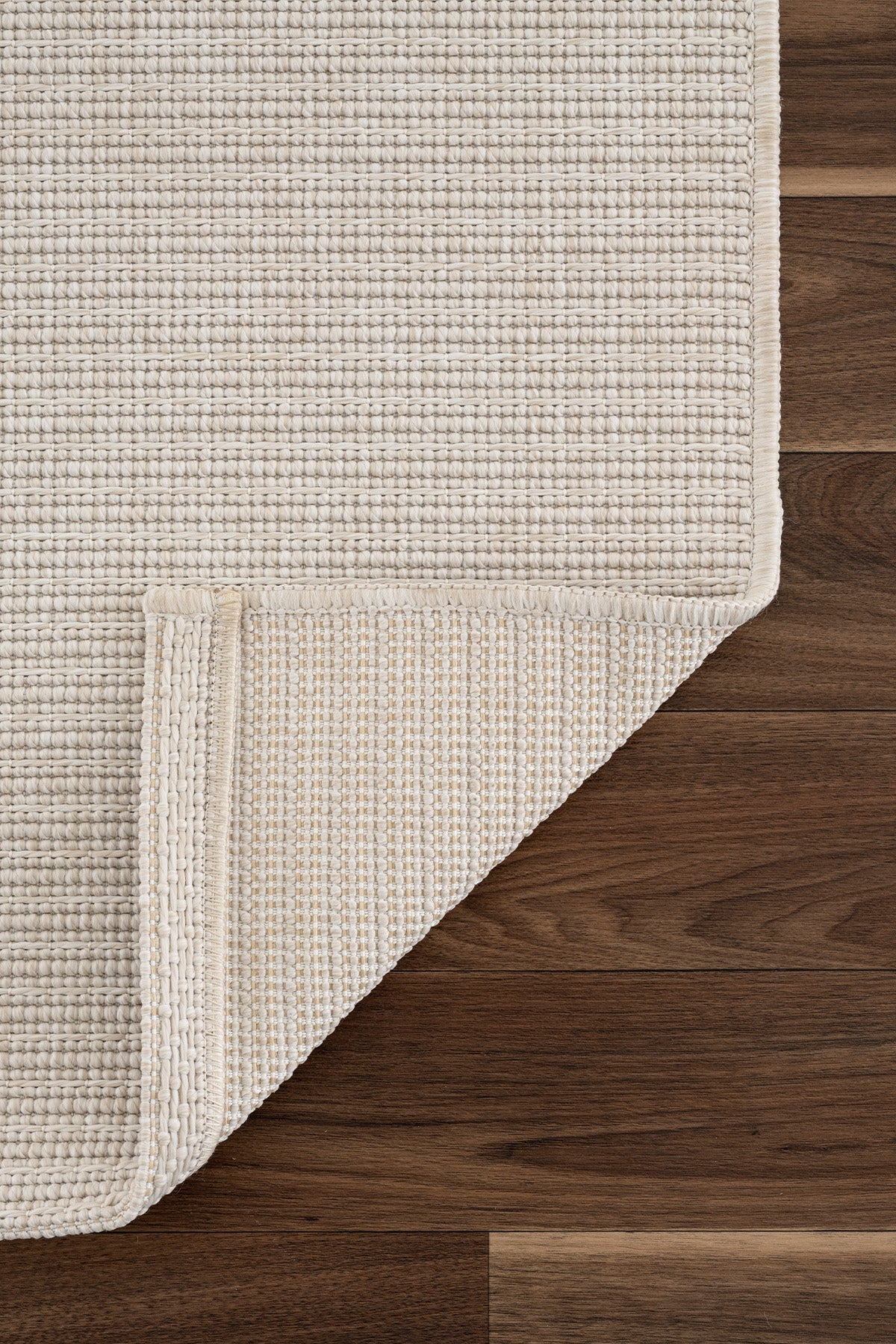 Koza Origine Krem Düz Dokuma Balkon Teras Bahçe Halısı A5463A
