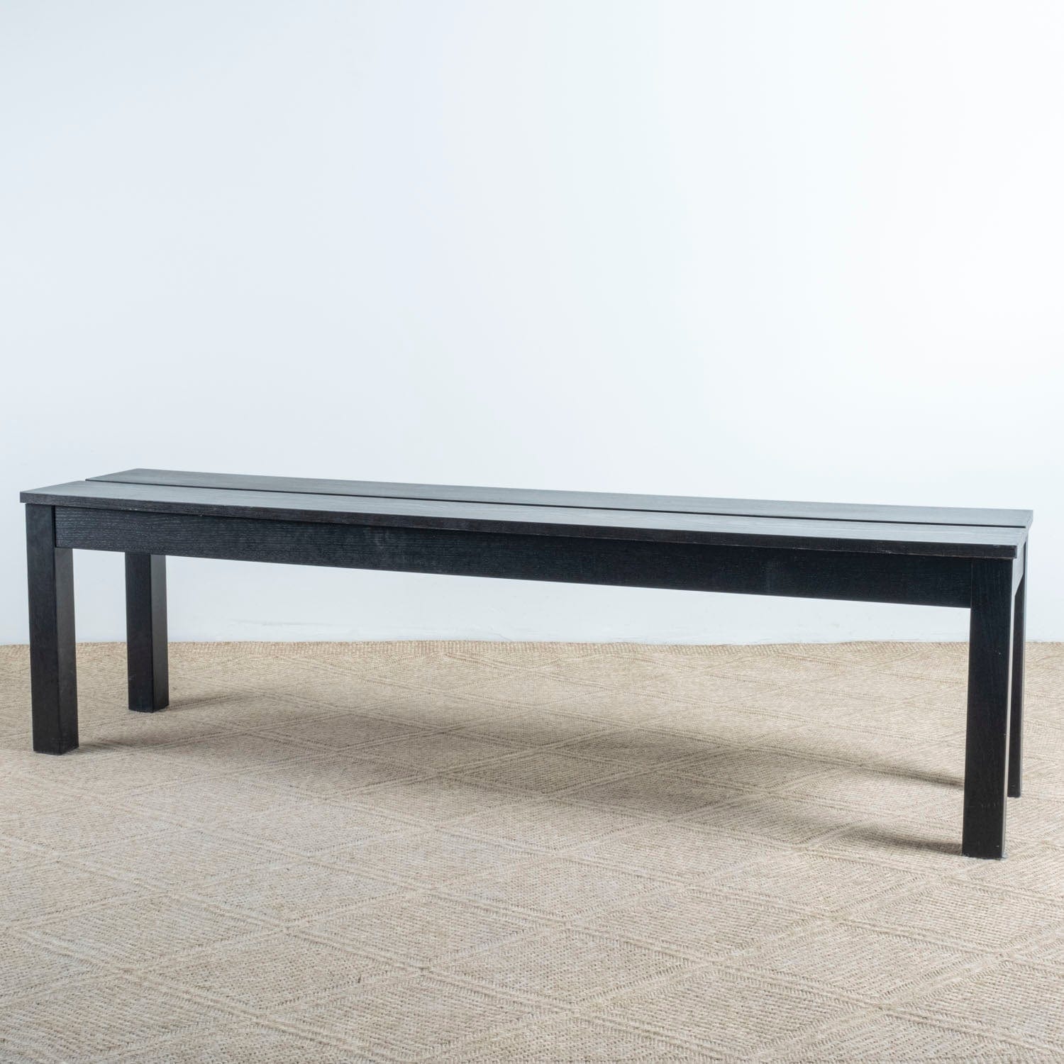 Ahşap Bench Siyah 0206