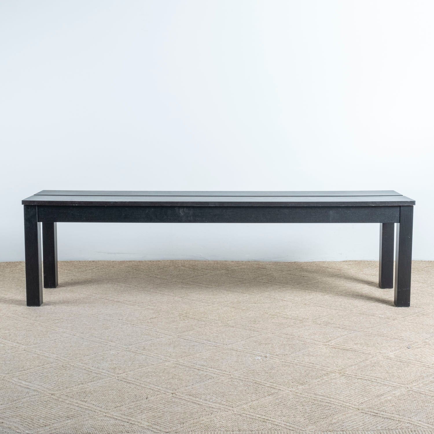Ahşap Bench Siyah 0206