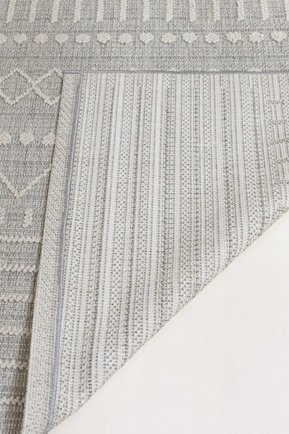 Alba Grey Non-Shedding Rug 19237A