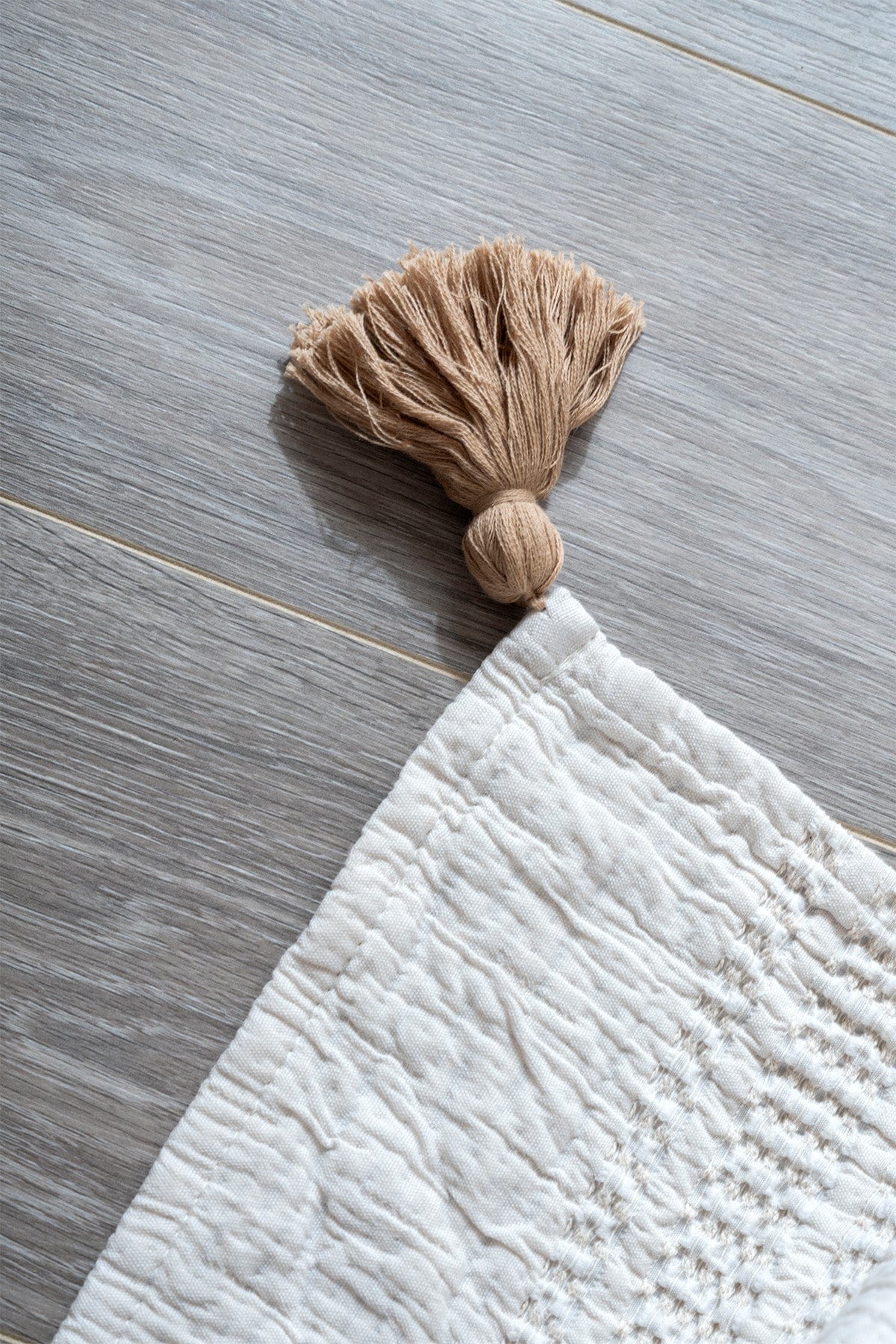 Assos Krem Taş Yıkama Çift Kişilik Yatak Örtüsü 230x250 5035