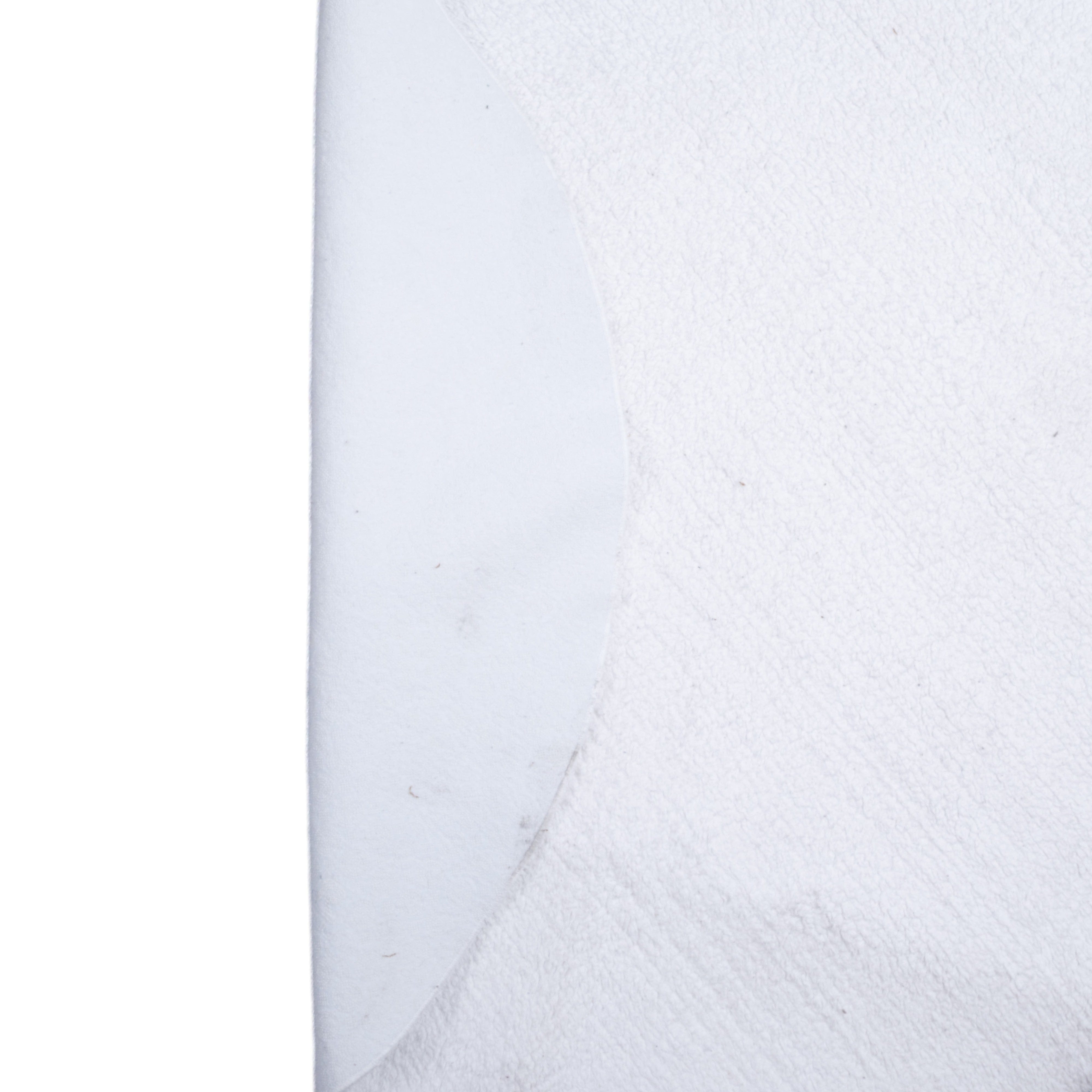 White Shaggy Rug Ø140 11219