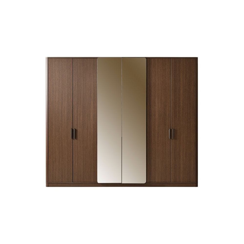 Blena Wardrobe 6-Door Wooden