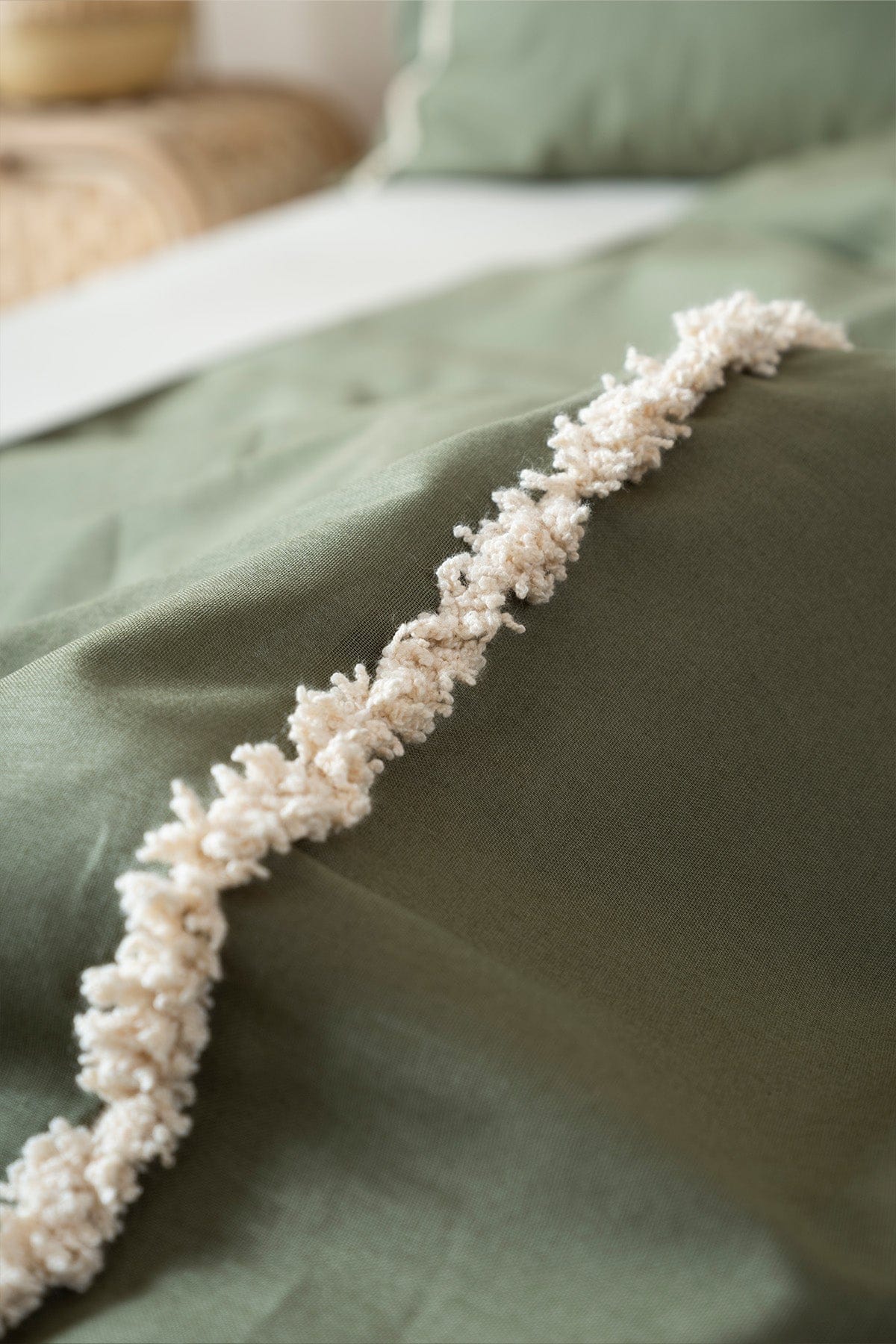 Boho Yeşil Çift Kişilik Nevresim Takımı 200 x 220 7030A