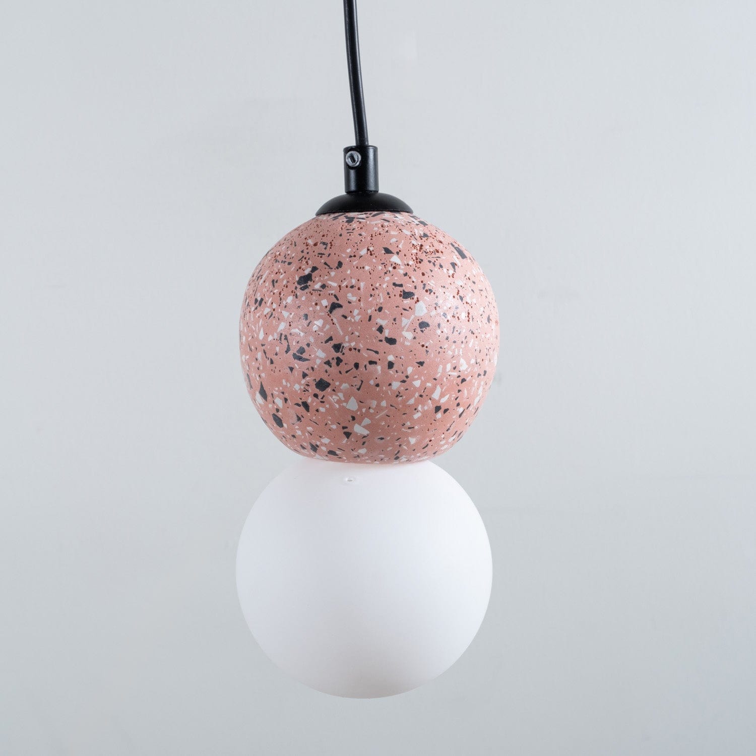 Bubble Pembe Seramik Sarkıt 0485