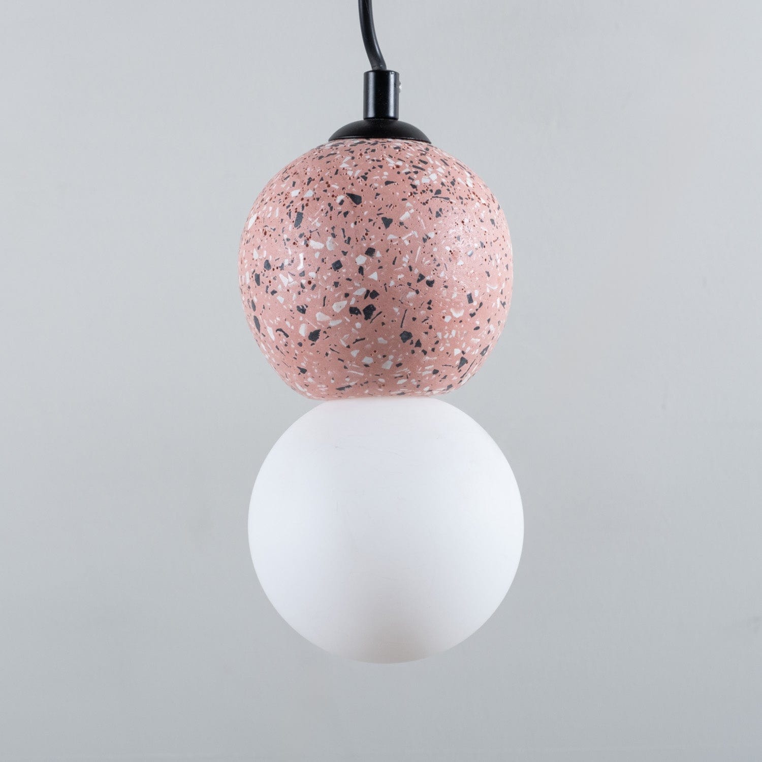 Bubble Pembe Seramik Sarkıt 0486