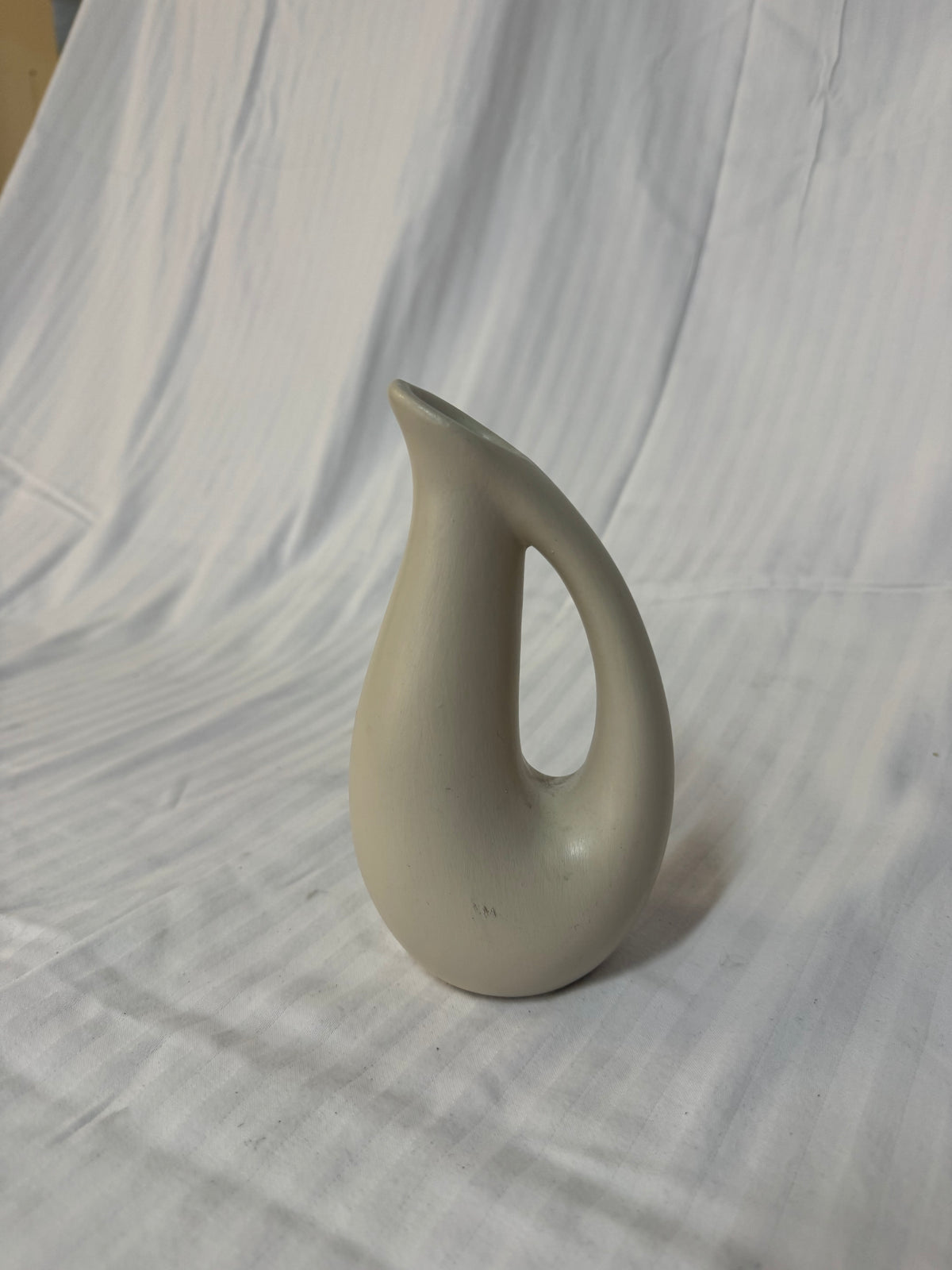 Hook Vazo/Küp Seramik Krem