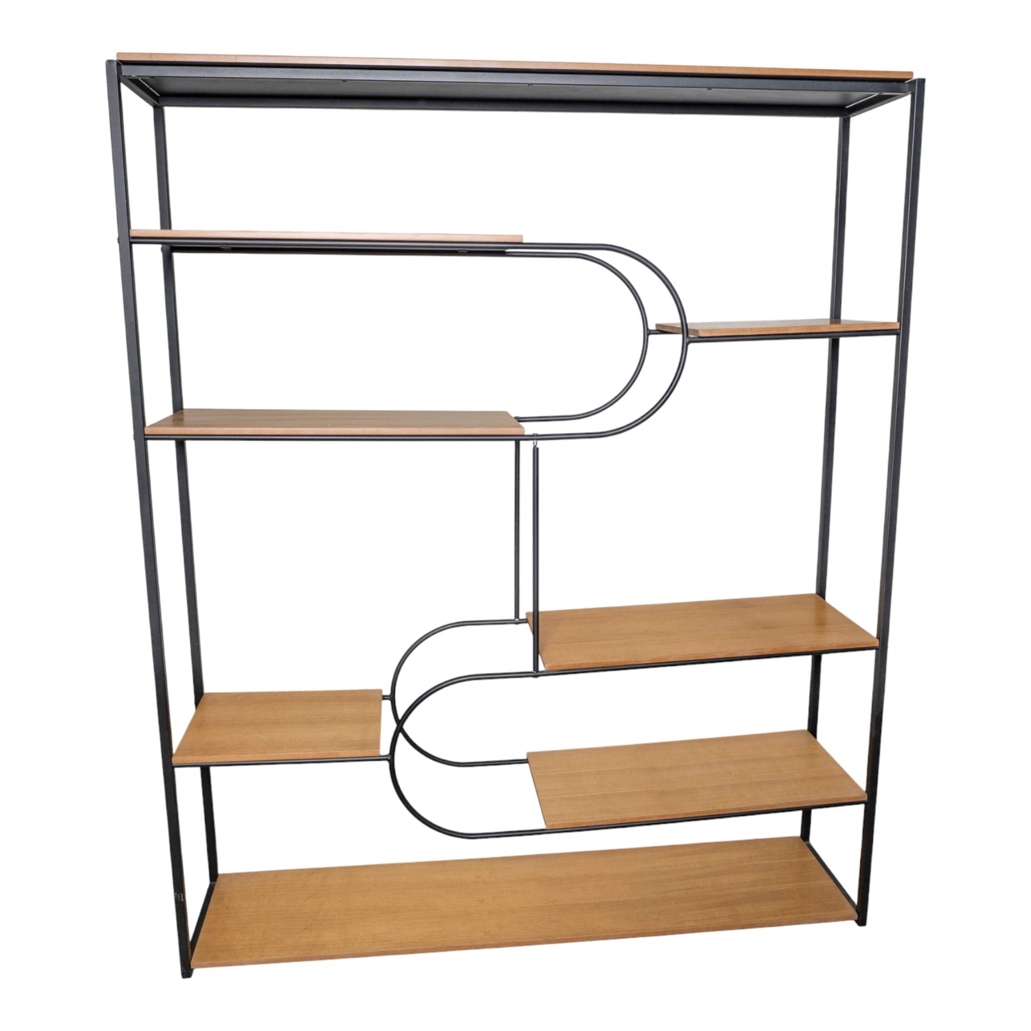 Dikdörtgen Kitaplık Ahşap Meşe 11111