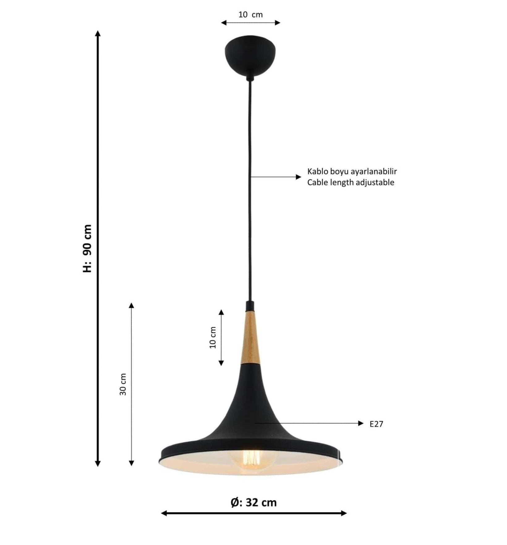 Drip Tekli Sarkıt Avize