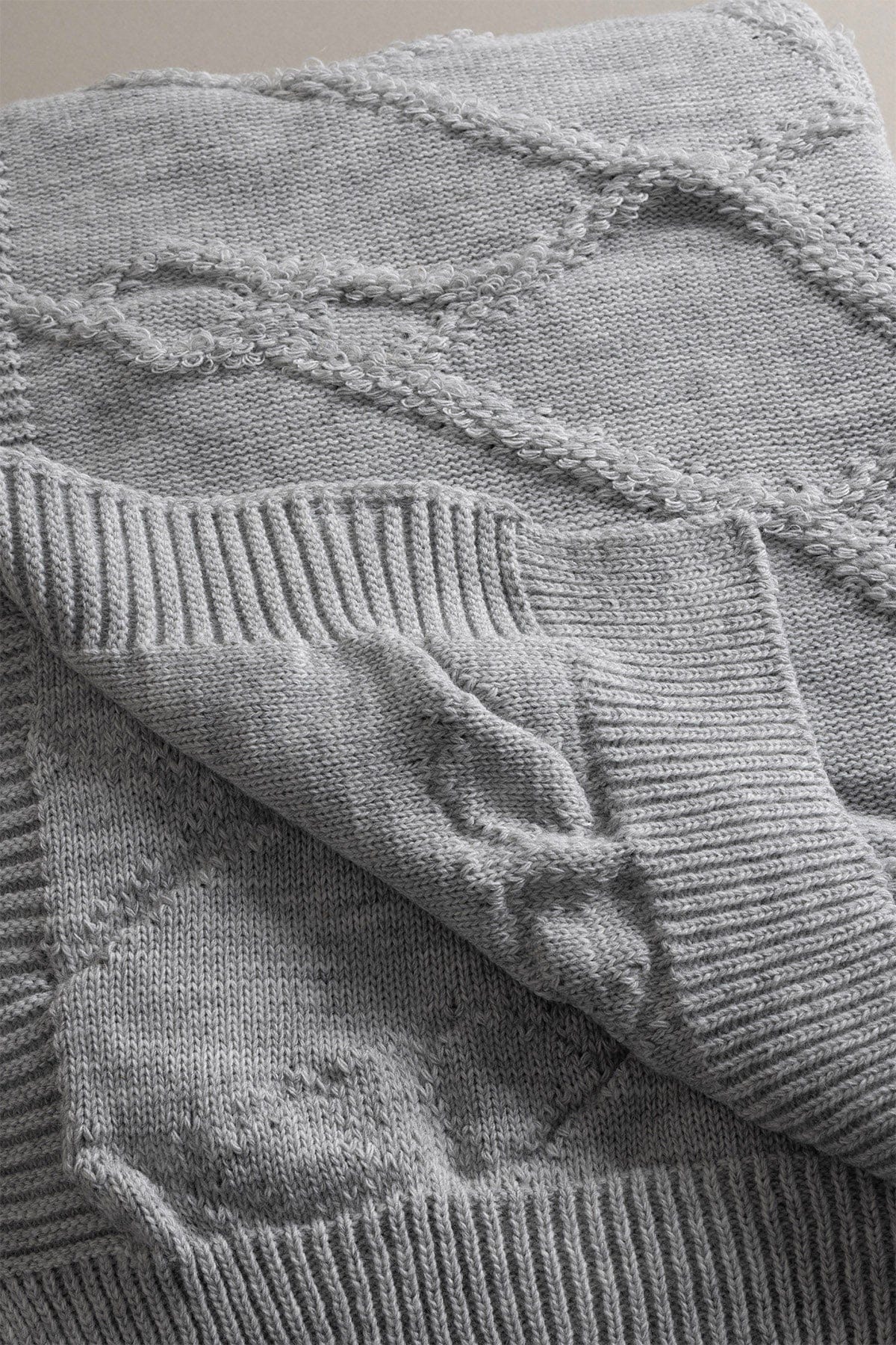 Espuma De Mar Gri Çift Kişilik Battaniye 200x220 37130