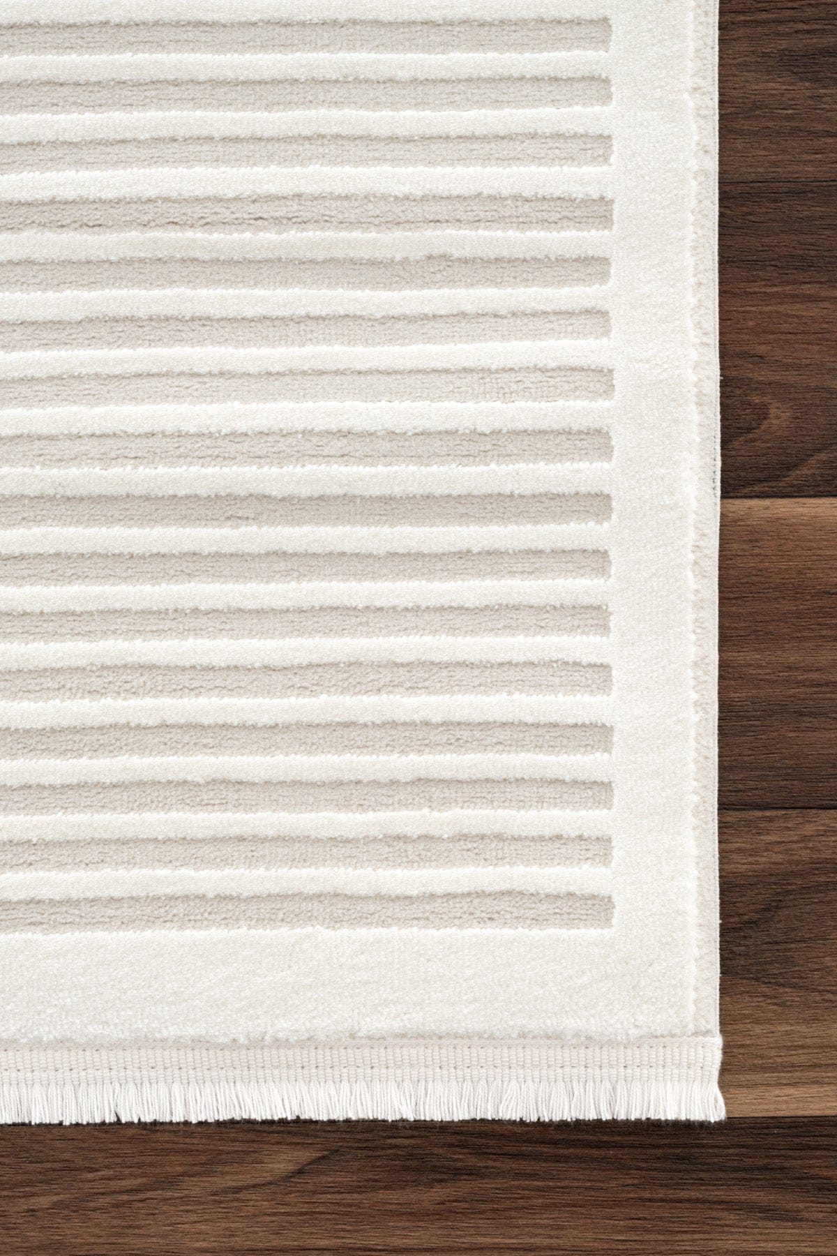 Farahan Cream Blue Geometric Patterned Rug A0859A