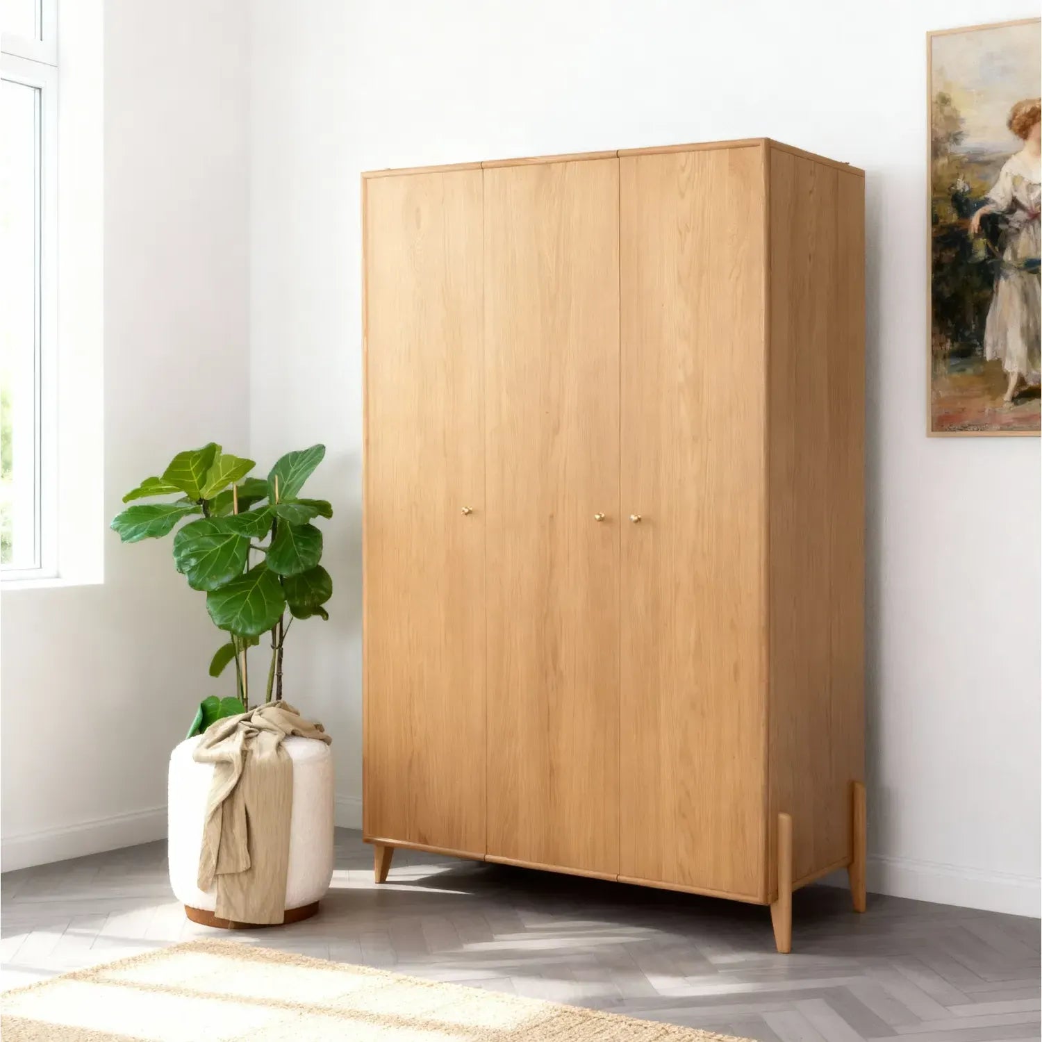 Fil Gardırop 3 Kapaklı