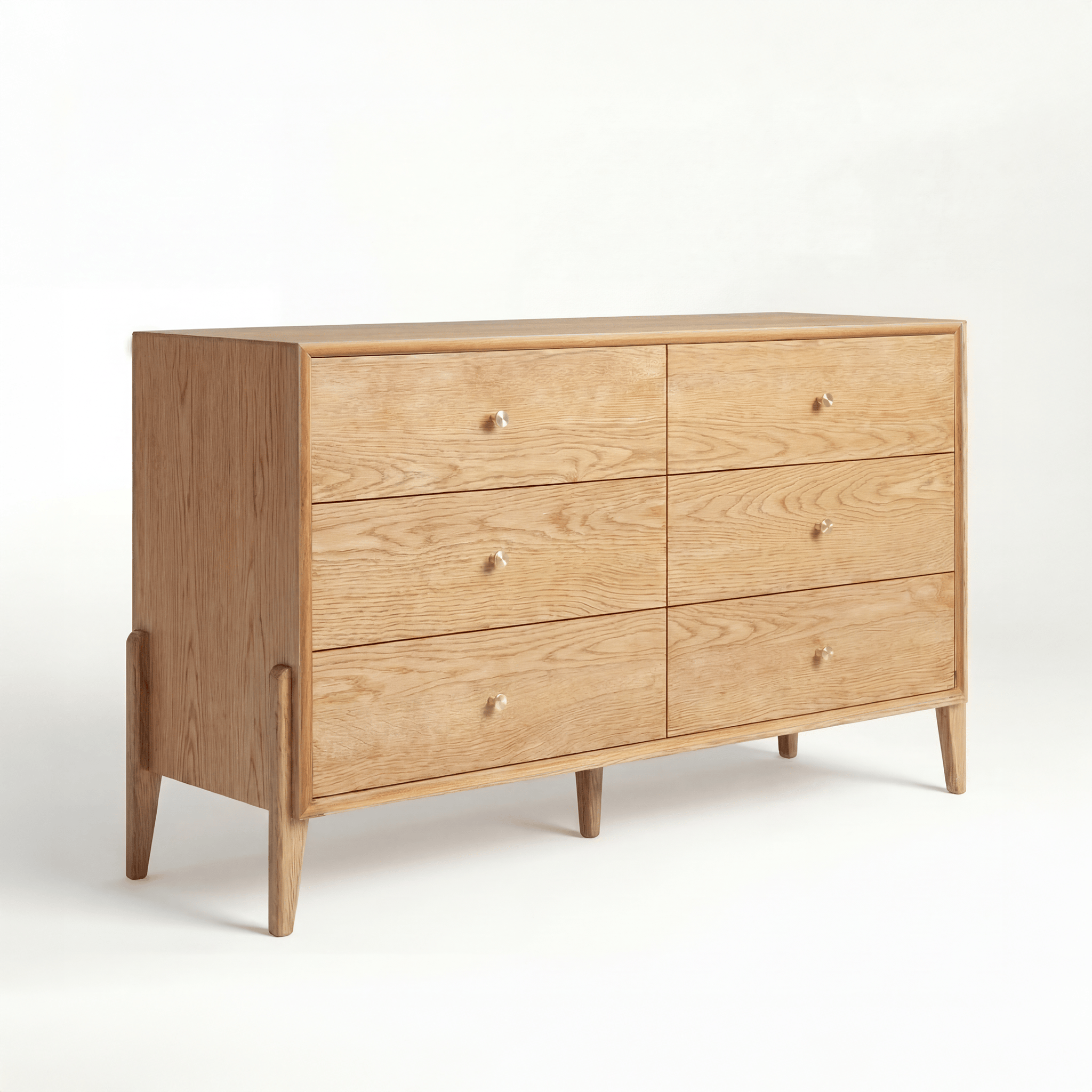 Fil Meşe 6-Drawer Wide Chest of Drawers