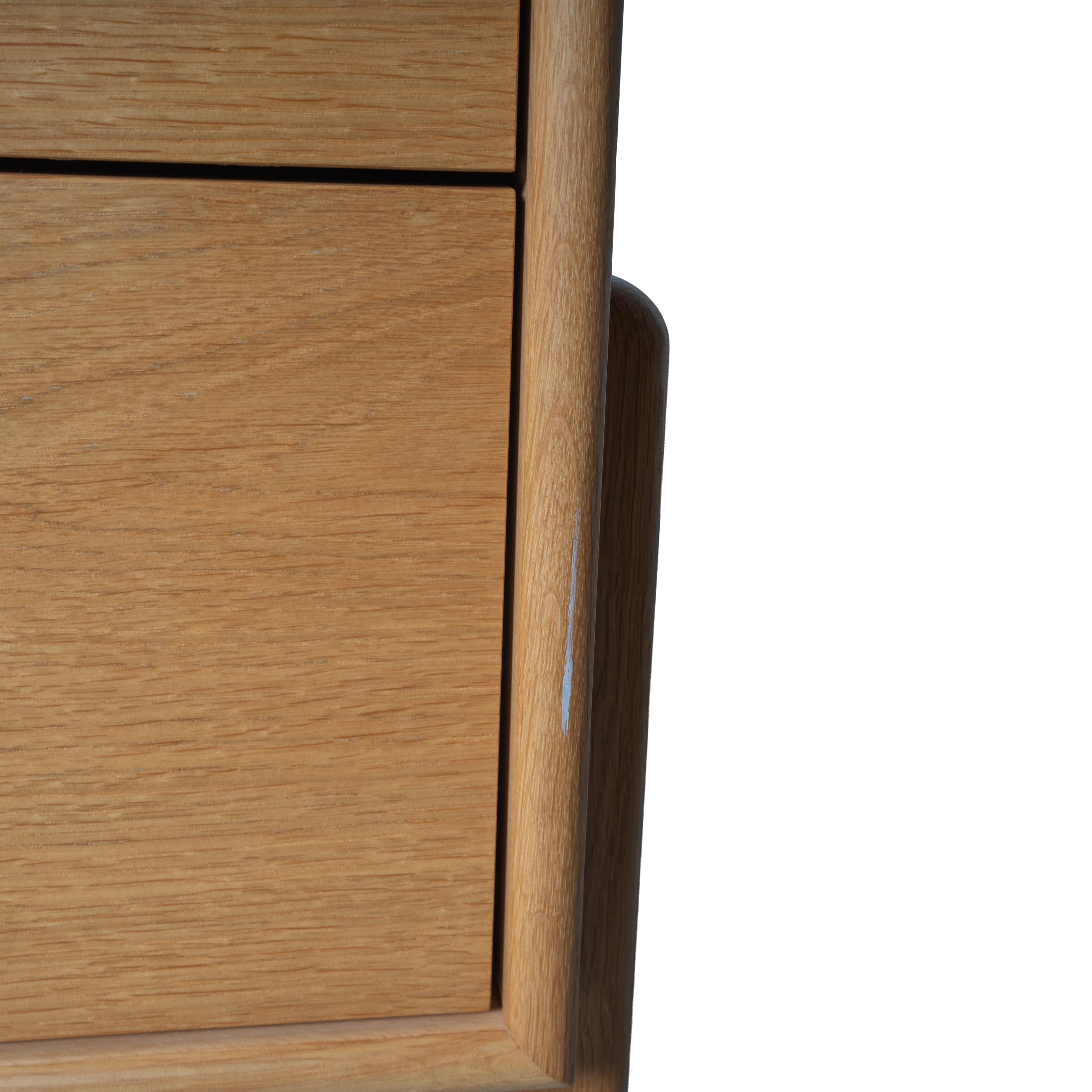 Fil Meşe Şifonyer 3 Çekmeceli Ahşap 10583