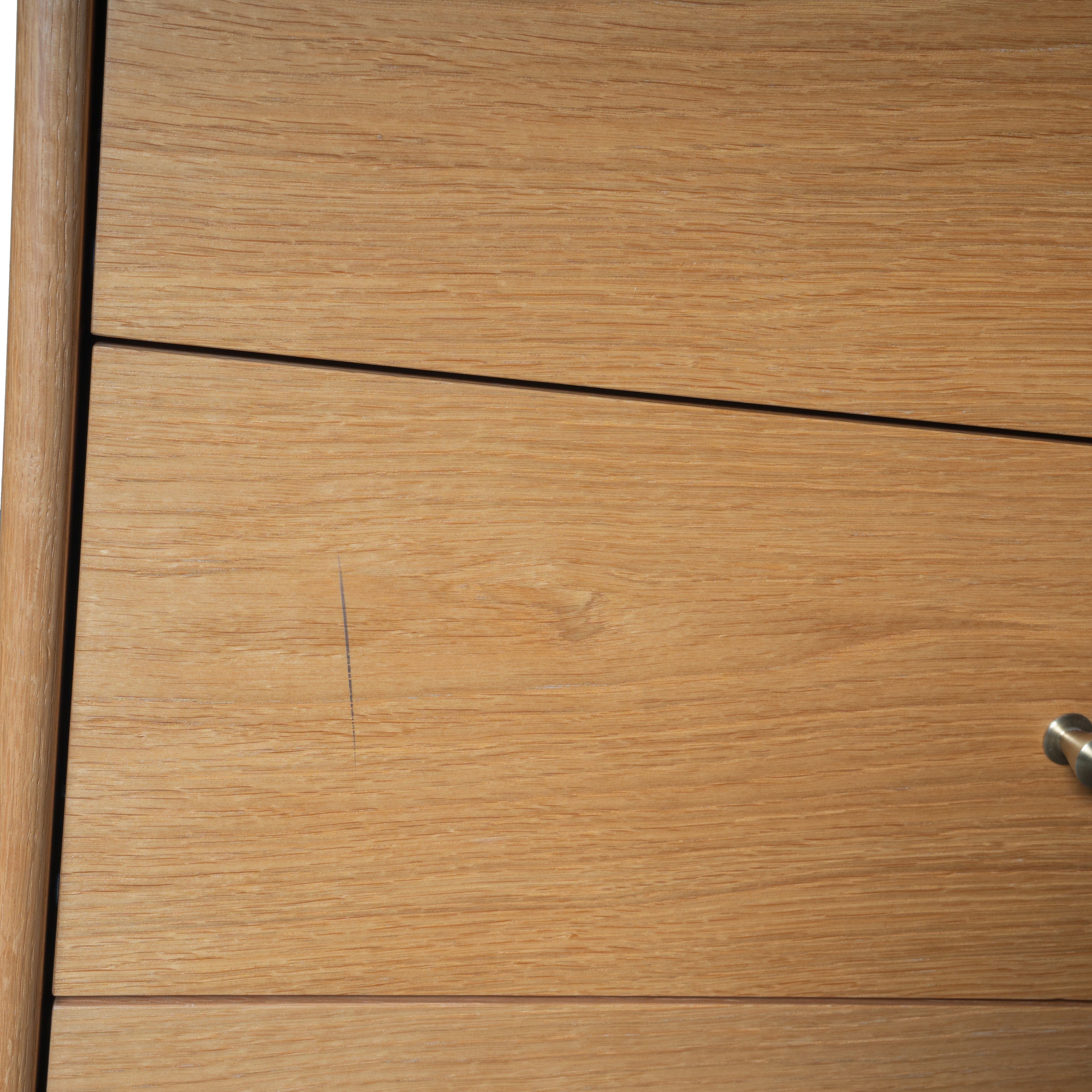 Fil Meşe Şifonyer 3 Çekmeceli Ahşap 10583